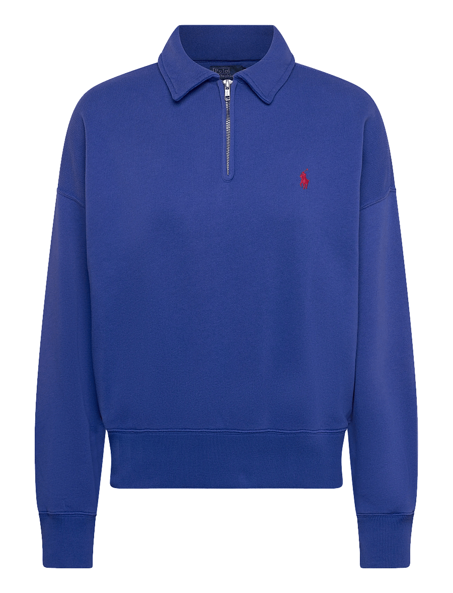 Polo Ralph Lauren - Lightweight Fleece Quarter-Zip - sweatshirts et sweats à capuche - gala blue - 1