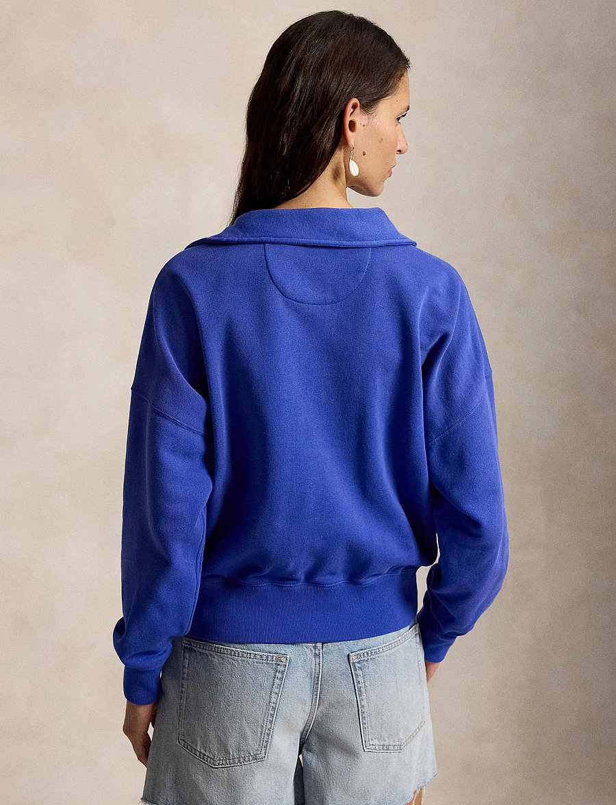 Polo Ralph Lauren - Lightweight Fleece Quarter-Zip - sweatshirts et sweats à capuche - gala blue - 5