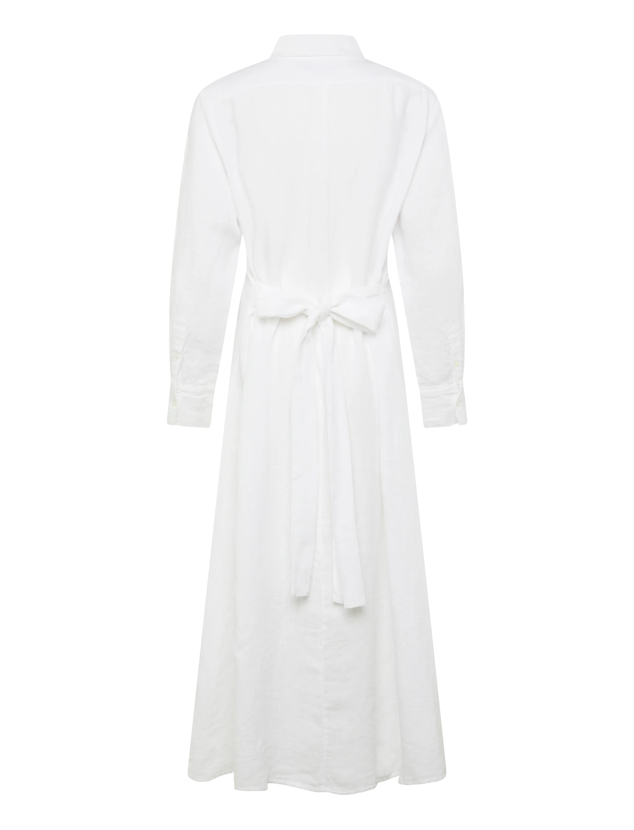 Polo Ralph Lauren - 15/1 PD LINEN-WVN-DRESSES - skjortekjoler - white - 2