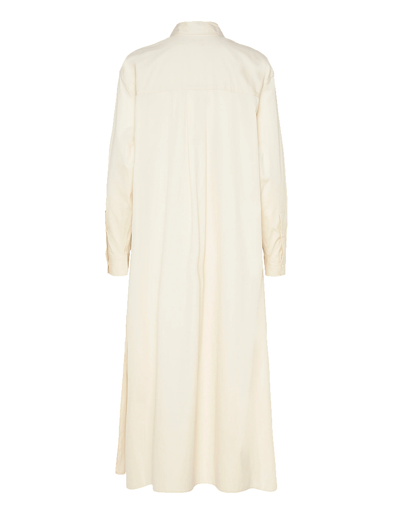 Polo Ralph Lauren - Cotton Drawcord Shirtdress - skjortekjoler - authentic cream - 1