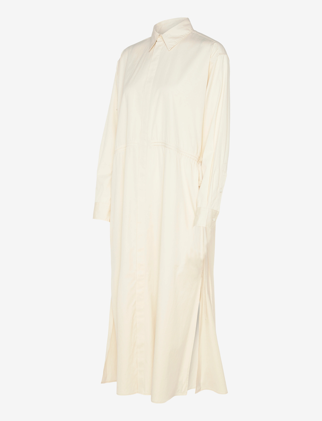 Polo Ralph Lauren - Cotton Drawcord Shirtdress - skjortklänningar - authentic cream - 3