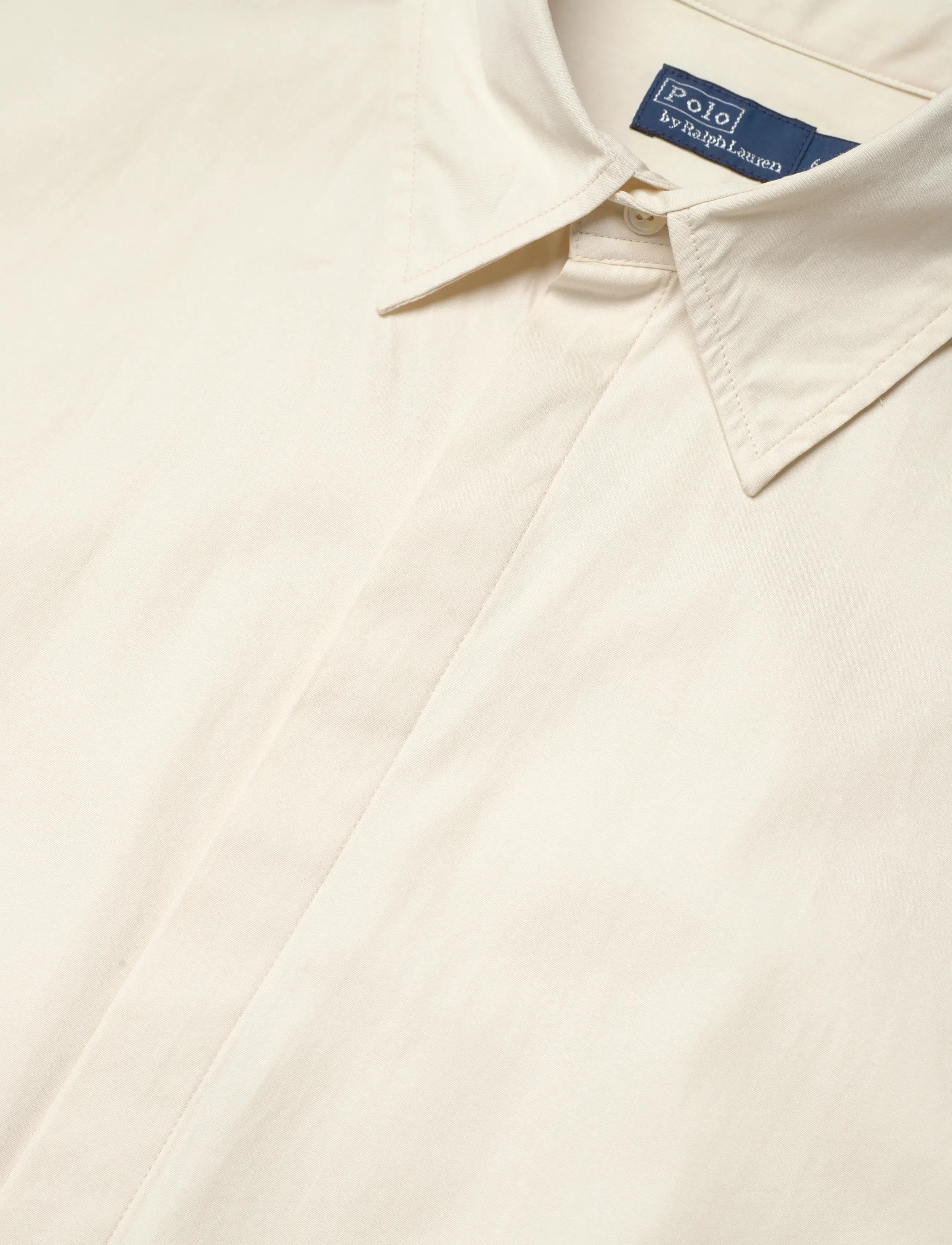 Polo Ralph Lauren - Cotton Drawcord Shirtdress - midi-kleider - authentic cream - 5