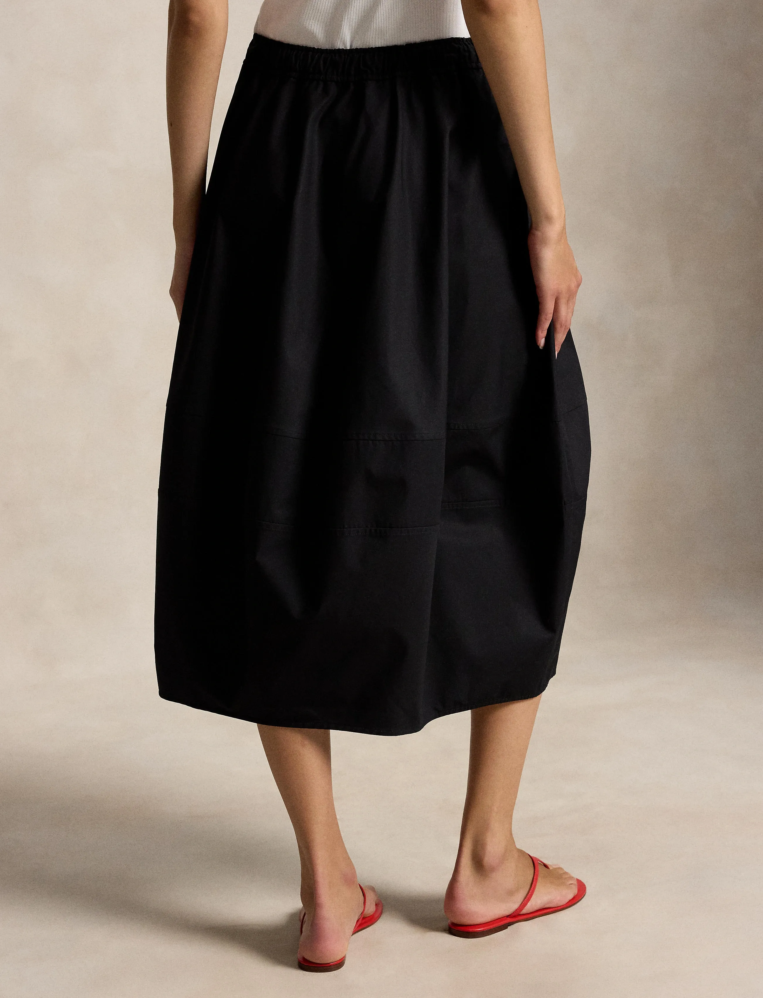 Polo Ralph Lauren - COTTON POPLIN-WVN-SKIRT - polo black - 5