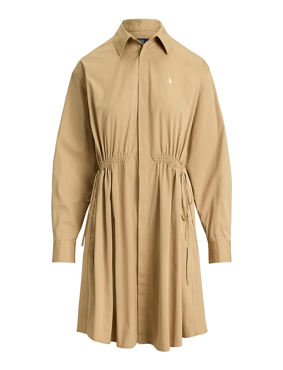 Polo Ralph Lauren - 80/2 MW CTN PW-WVN-DRESSES - skjortekjoler - classic camel - 1