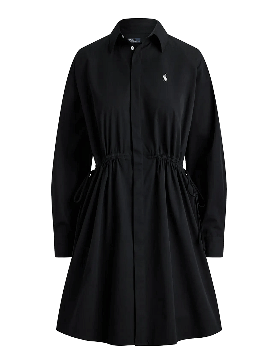 Polo Ralph Lauren - 80/2 MW CTN PW-WVN-DRESSES - särkkleidid - polo black - 1