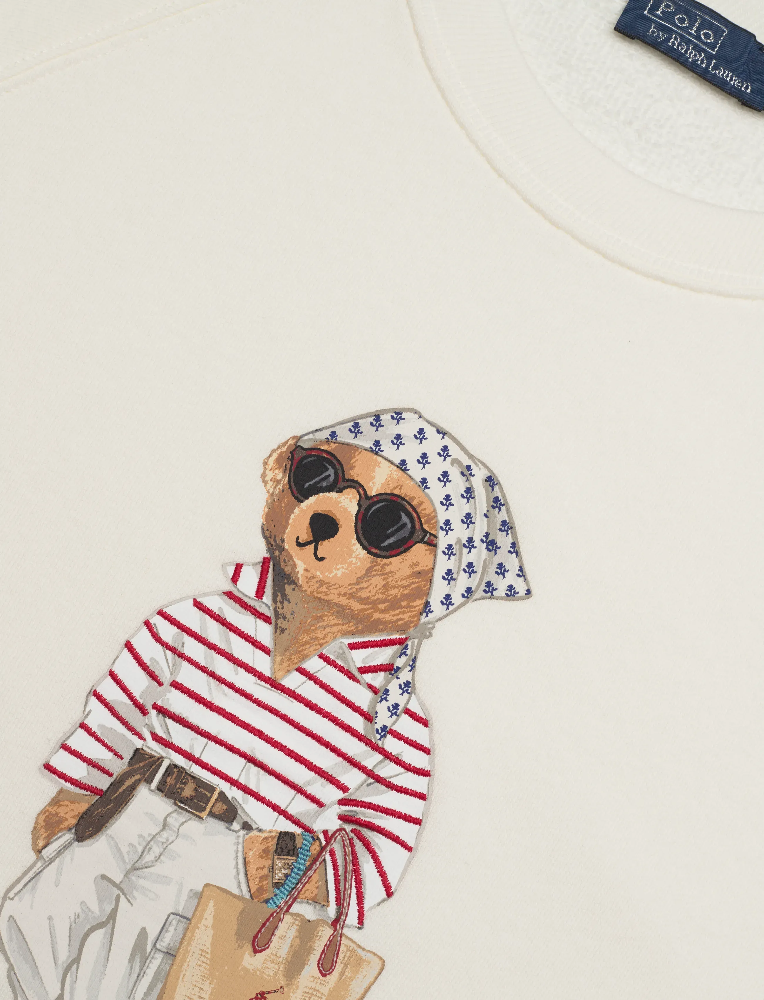 Polo Ralph Lauren - ISLAND FLEECE-KNT-SWEATSHIRT - sweatshirts et sweats à capuche - warm white - 2
