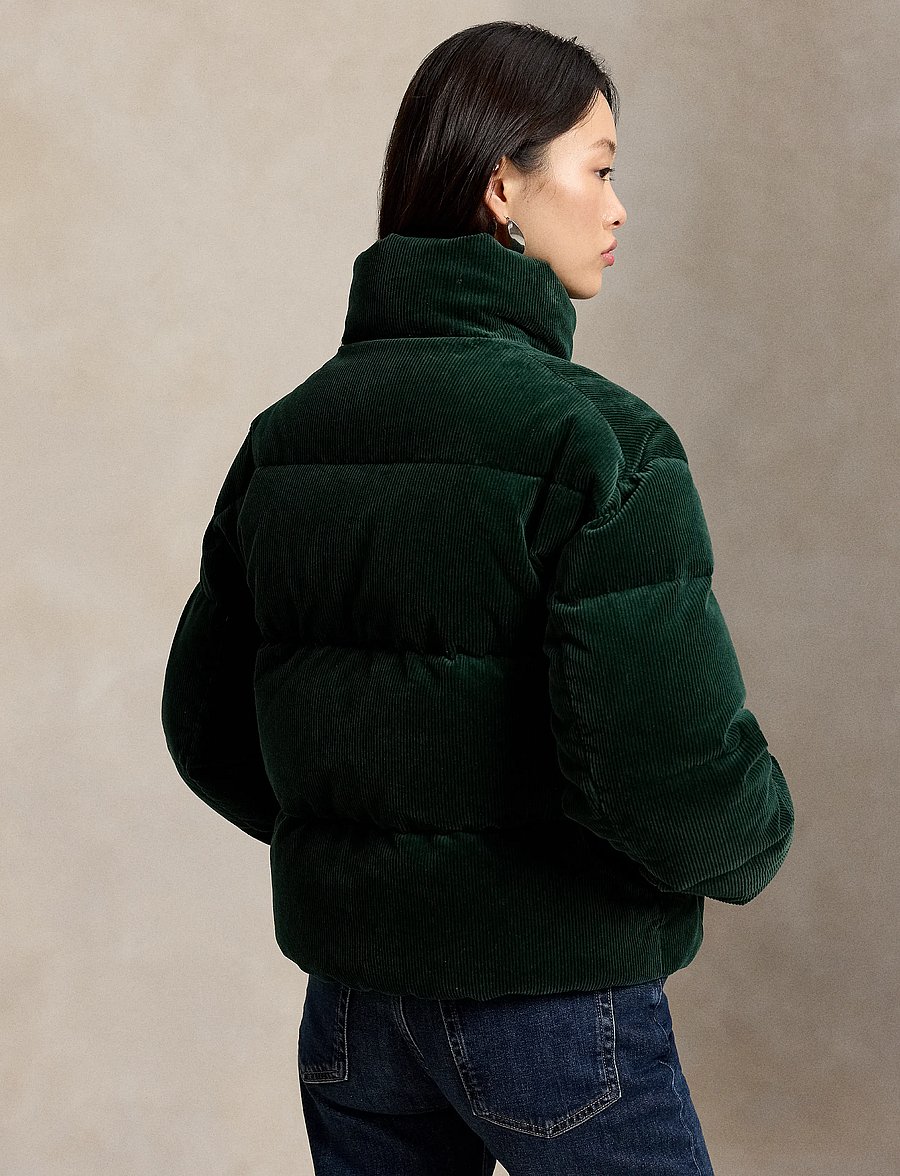 Polo Ralph Lauren - Corduroy Down Puffer Jacket - winterjacken - northwest pine - 3