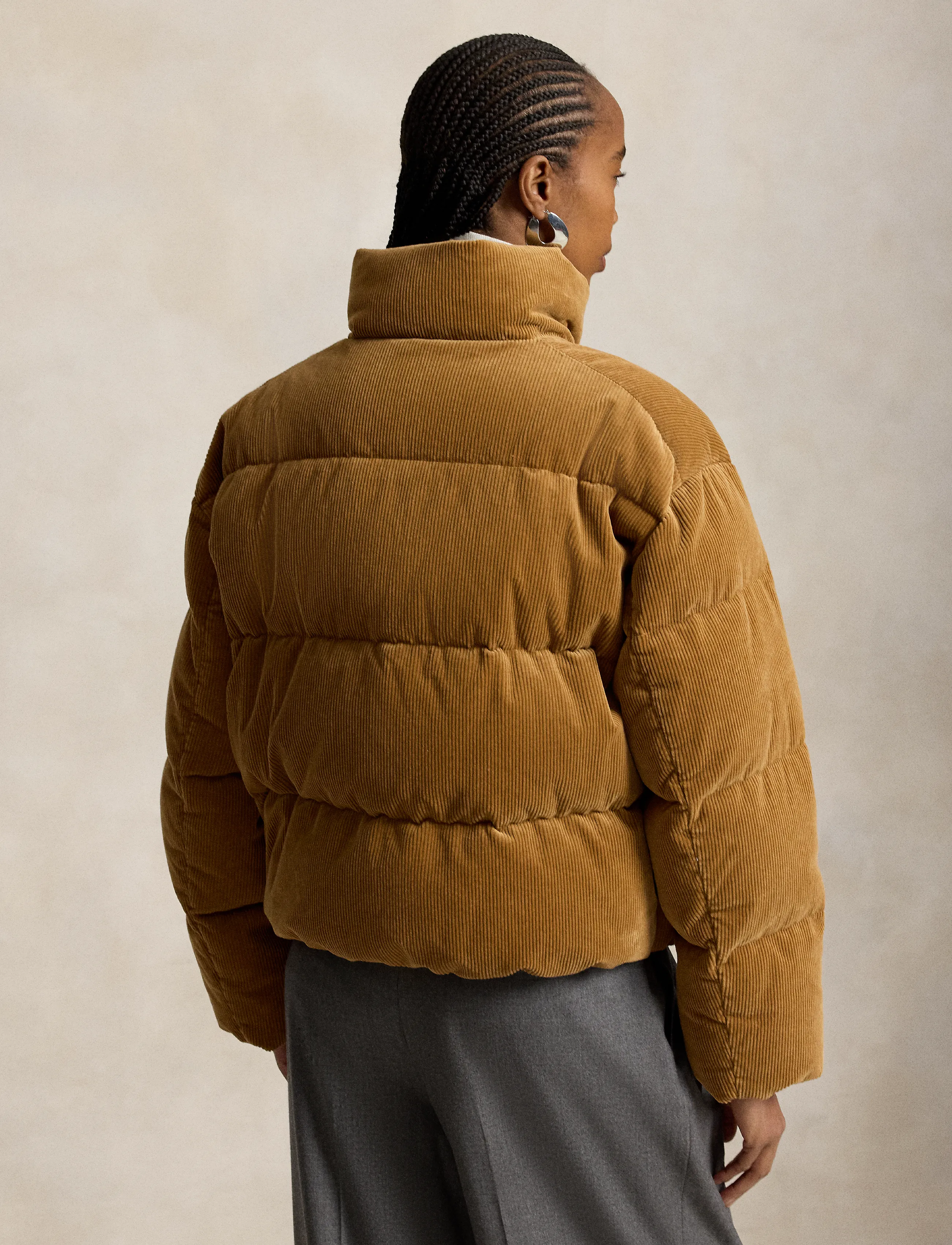 Polo Ralph Lauren - 10 WALE STR CORD-WVN-COAT - tan - 2