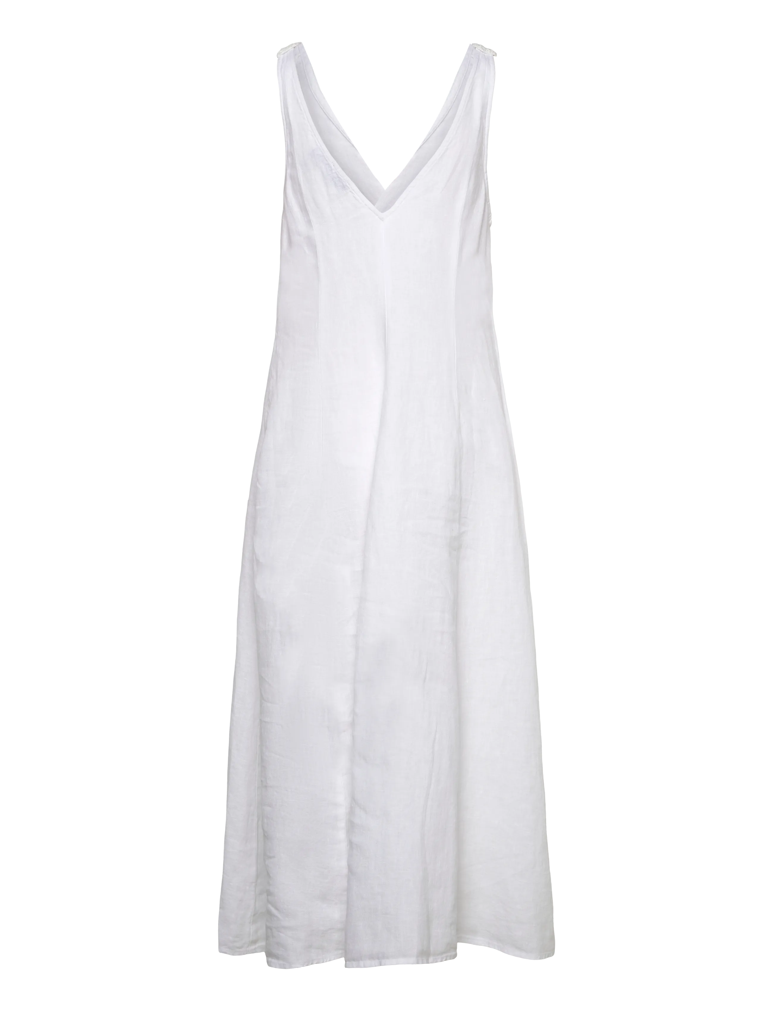 Polo Ralph Lauren - 15/1 PD LINEN-WVN-DRESSES - maxiklänningar - white - 2