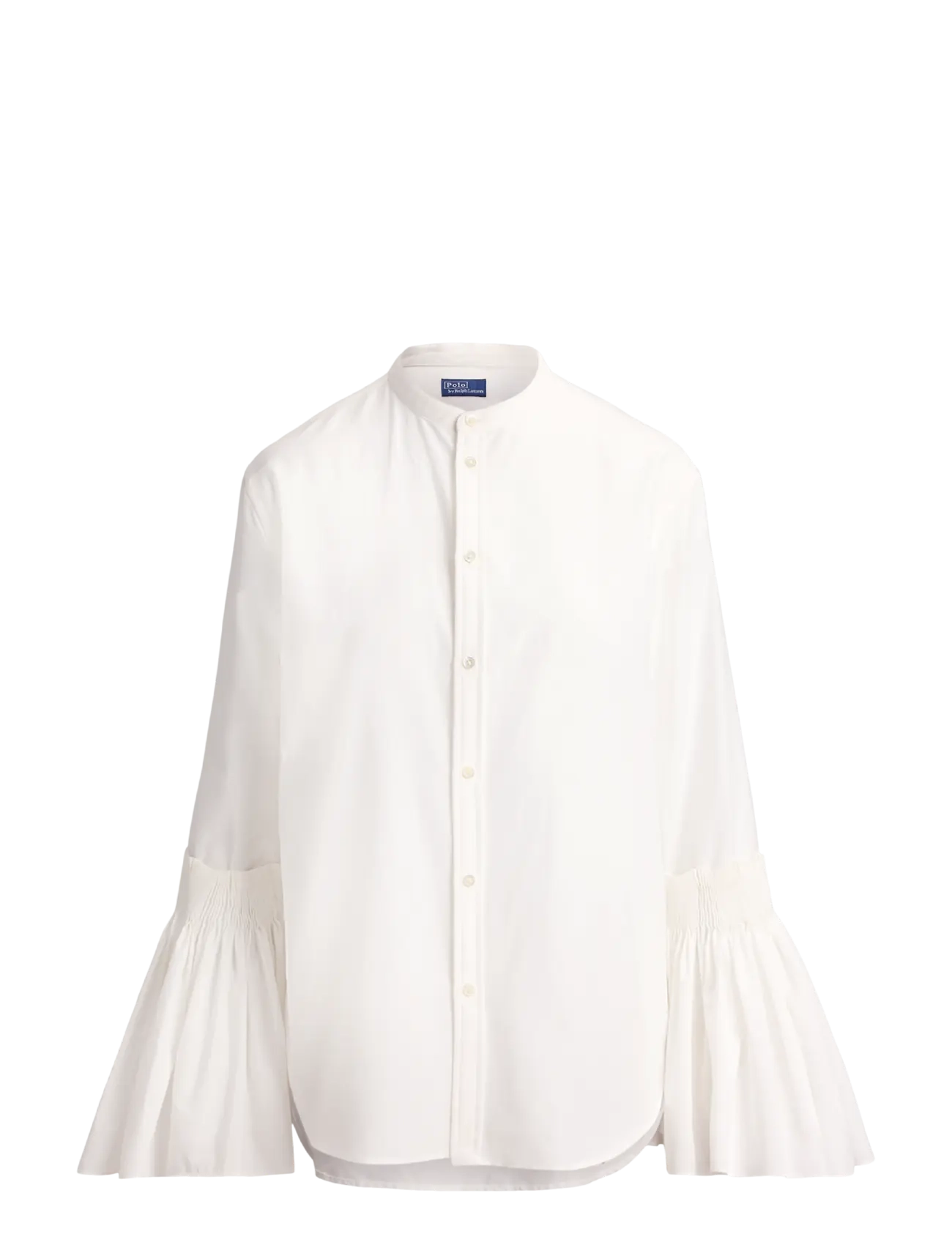 Polo Ralph Lauren - Cotton-Silk Bell-Sleeve Shirt - white - 2