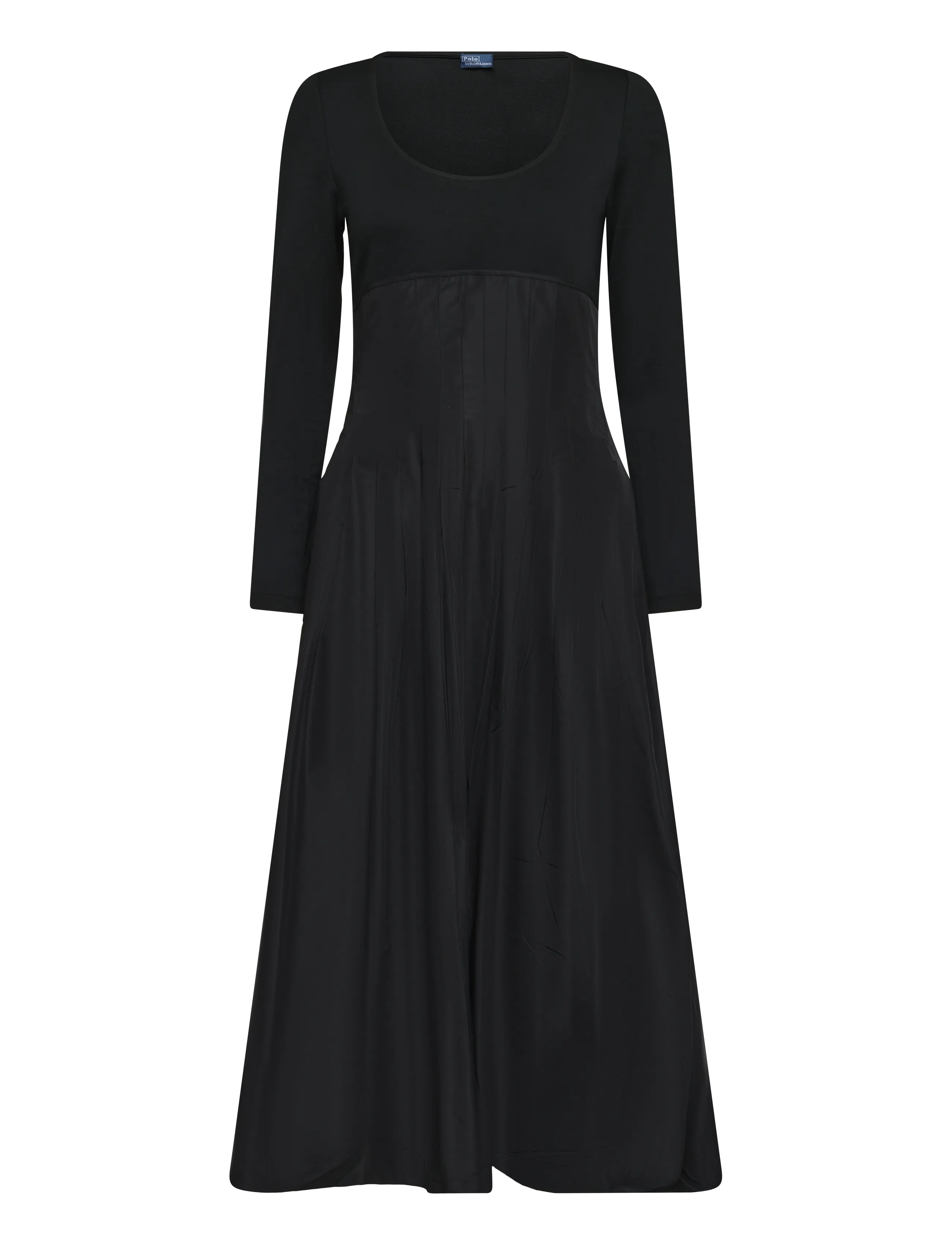 Polo Ralph Lauren - Pleated Empire Dress - midikleidid - polo black - 2