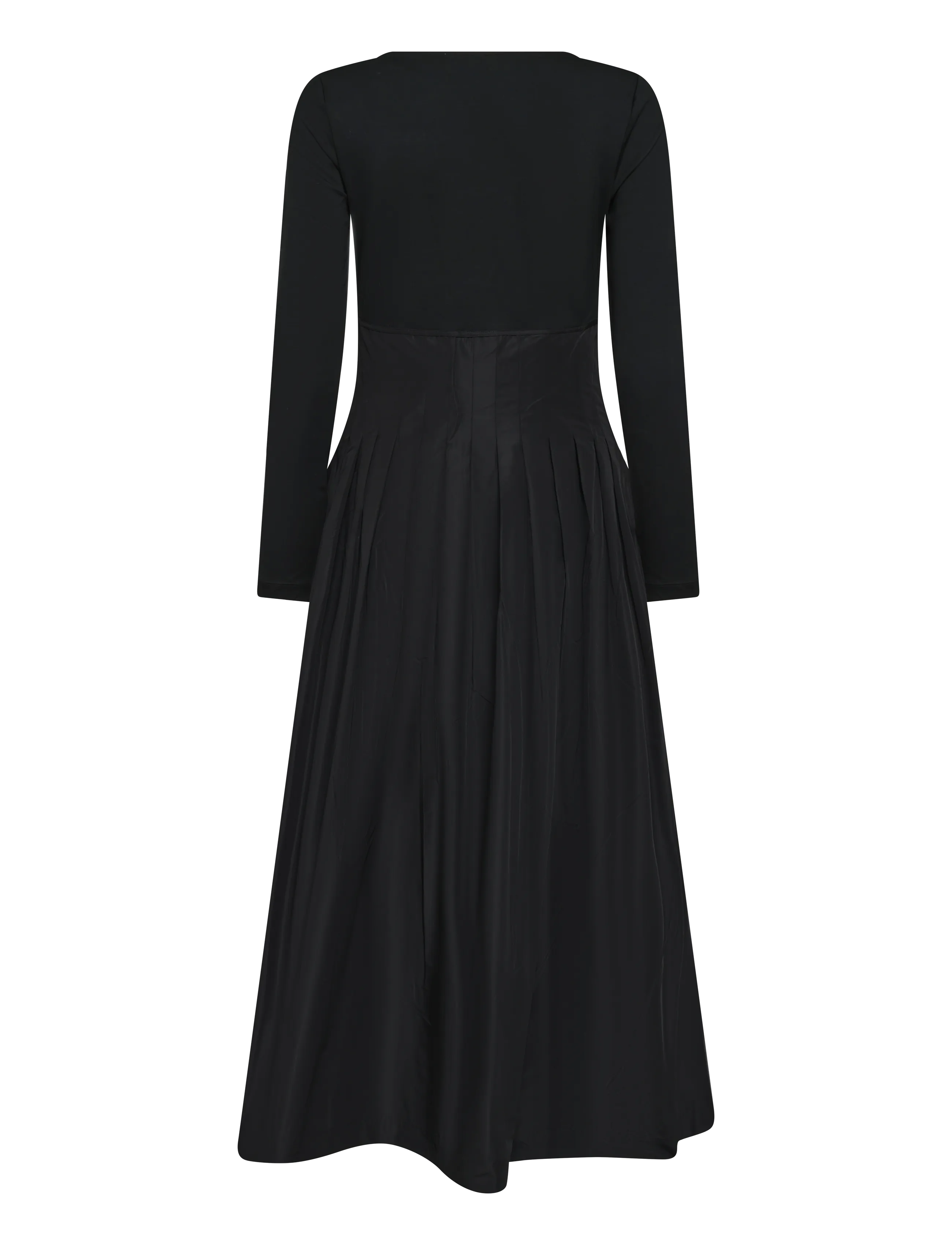 Polo Ralph Lauren - Pleated Empire Dress - midikleidid - polo black - 3