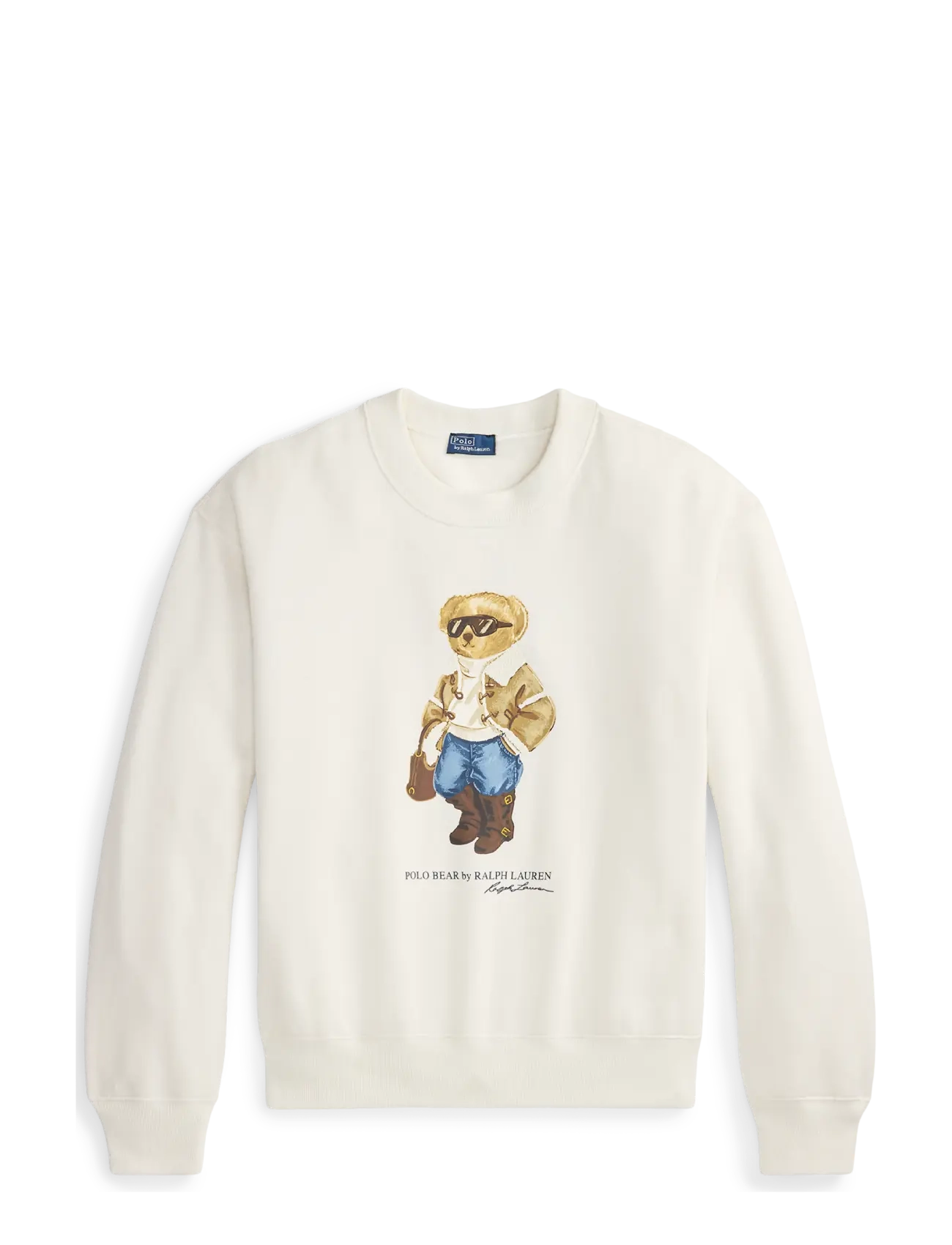 Polo Ralph Lauren Winter Polo Bear Fleece Crewneck - Tøj - ANTIQUE CREAM / cream