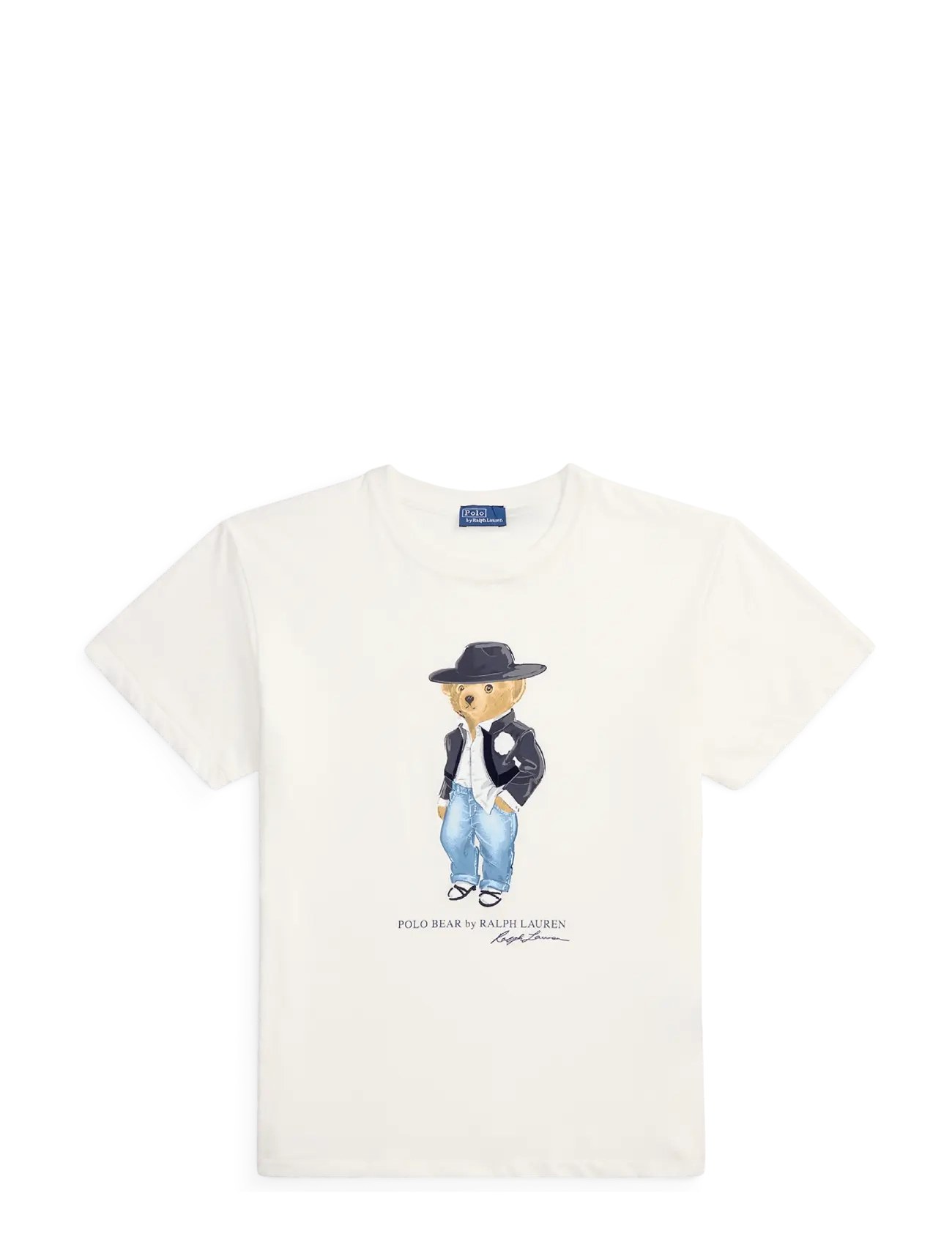 Polo Ralph Lauren - Holiday Polo Bear Cotton Jersey Tee - nevis - 1