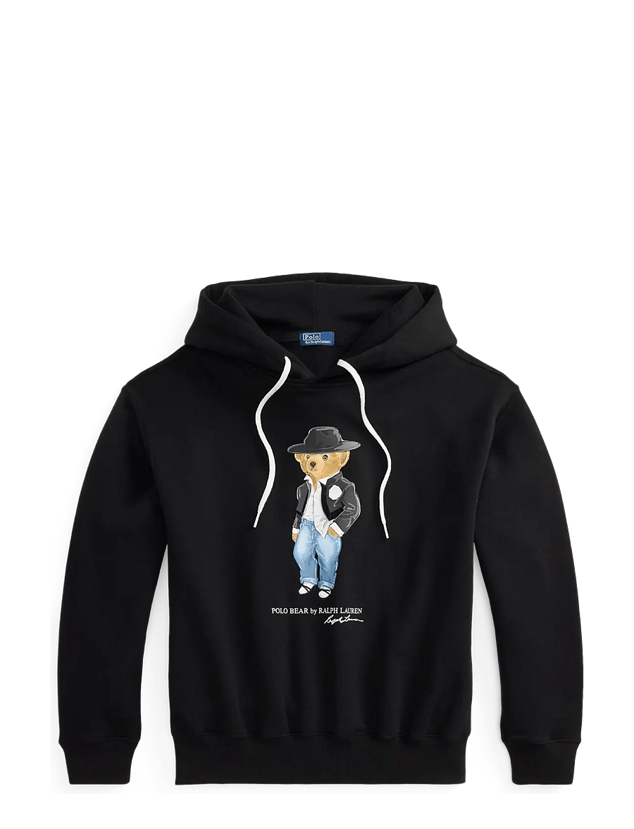 Polo Ralph Lauren - Holiday Polo Bear Fleece Hoodie - kapuutsiga pusad - polo black - 2