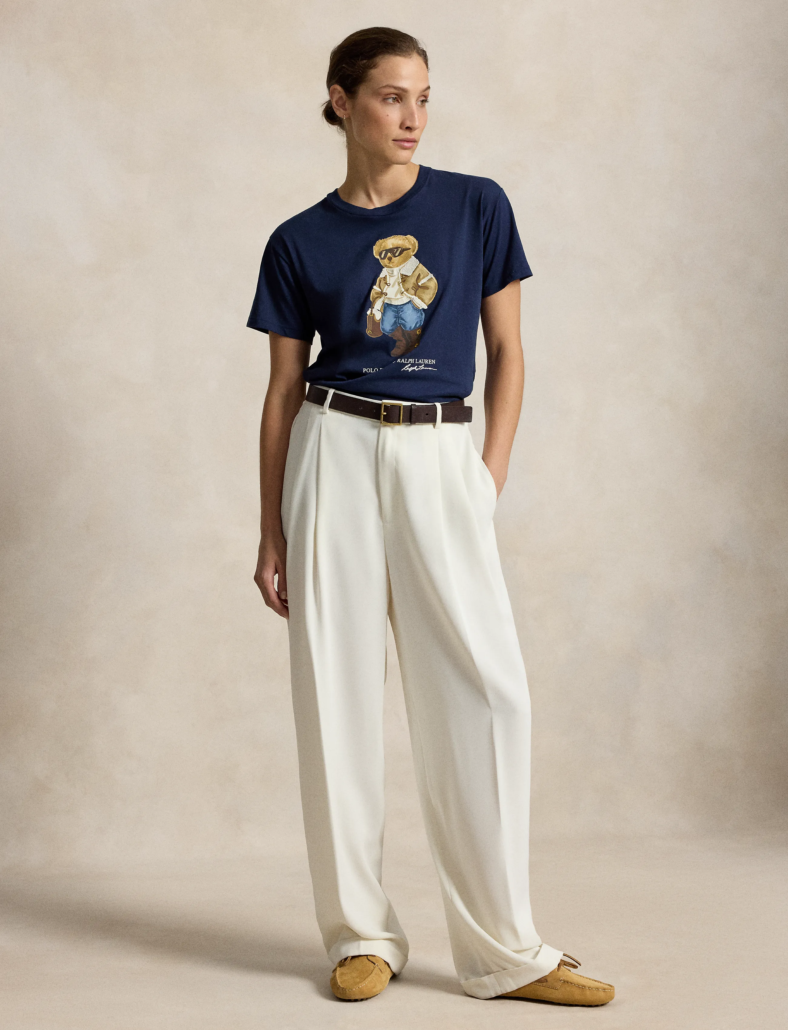Polo Ralph Lauren - Winter Polo Bear Cotton Jersey Tee - midnight ocean - 3