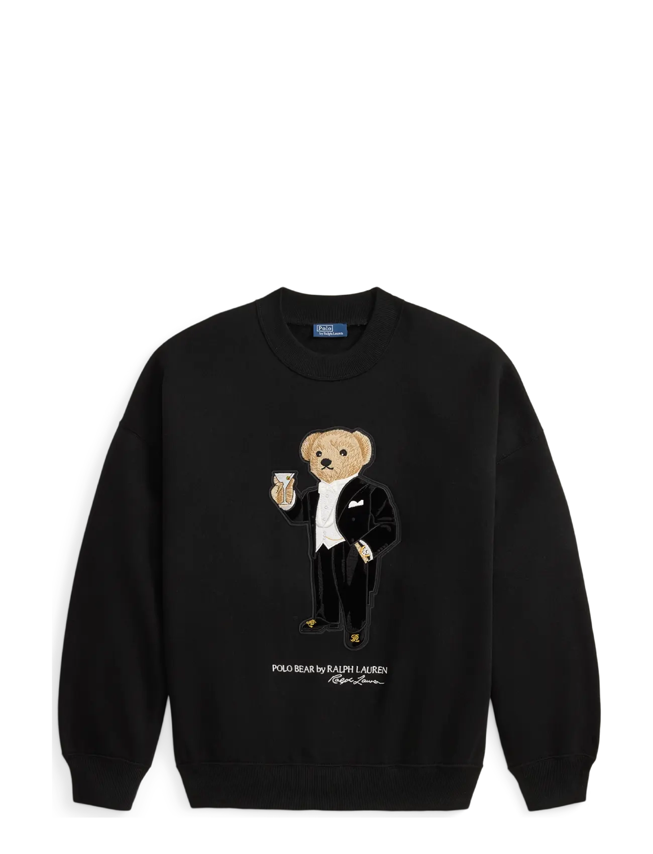 Polo Ralph Lauren - Martini Polo Bear Fleece Crewneck - polo black - 1
