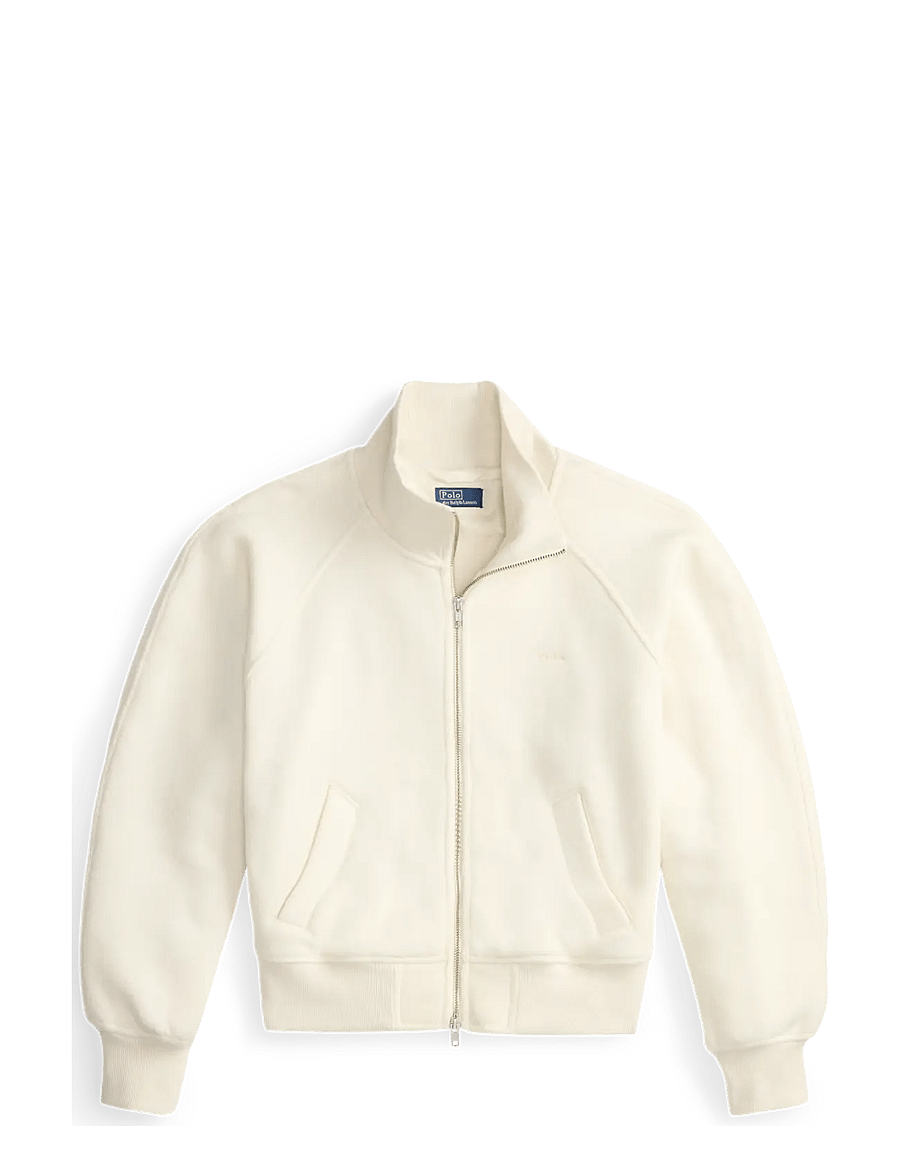 Polo Ralph Lauren - Knit Wool-Blend Zip Jacket - villased jakid - warm cream - 1