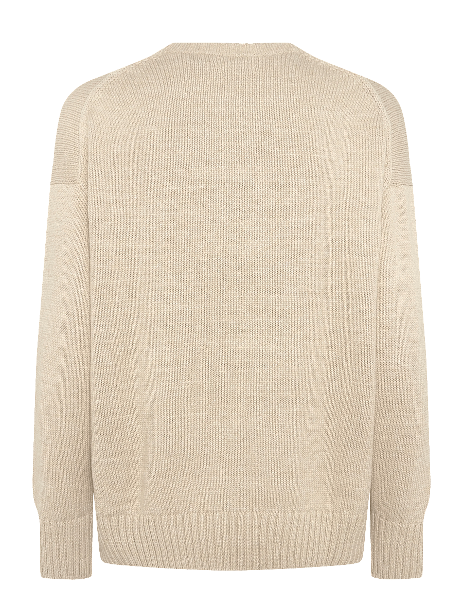 Polo Ralph Lauren - Winter Polo Bear Crewneck Sweater - striktrøjer - tan multi - 3