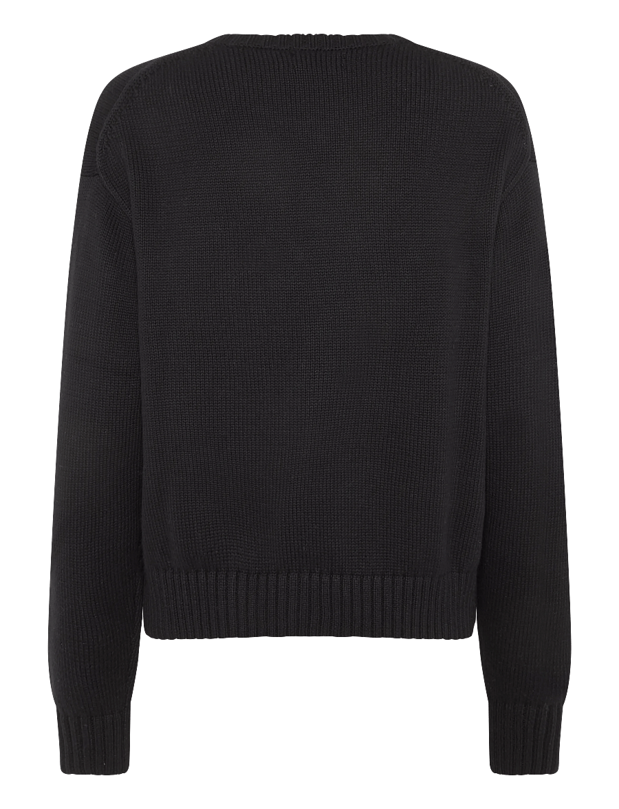 Polo Ralph Lauren - Holiday Polo Bear Cotton Crewneck - pulls - polo black - 2