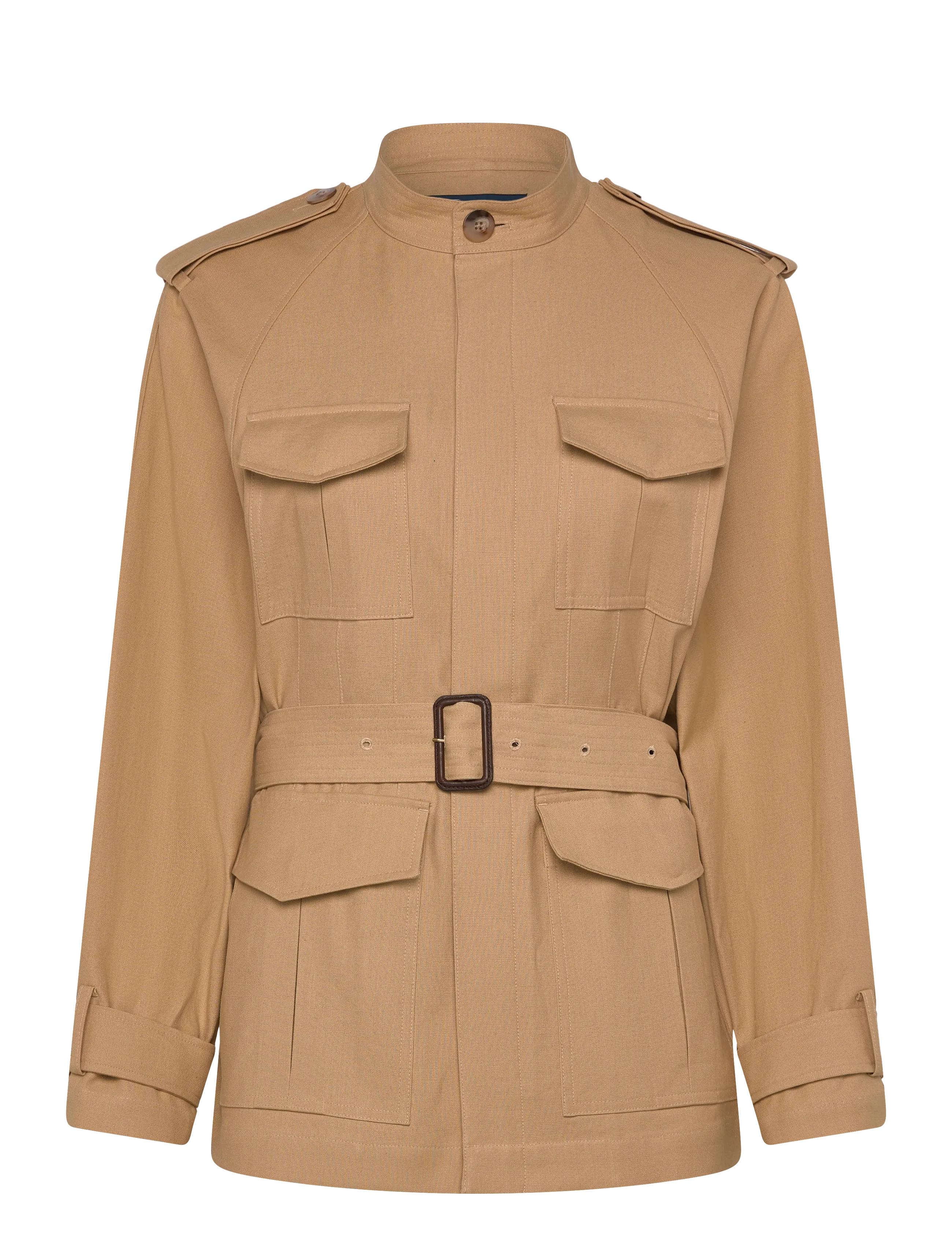 Polo Ralph Lauren - 16/2 HEMP CTTN PW-WVN-JACKET - frühlingsjacken - classic camel - 1