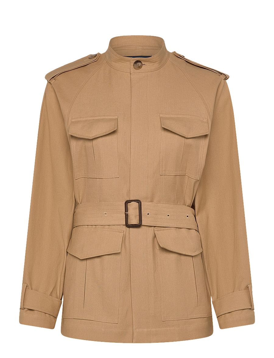 Polo Ralph Lauren - 16/2 HEMP CTTN PW-WVN-JACKET - vestes - classic camel - 1
