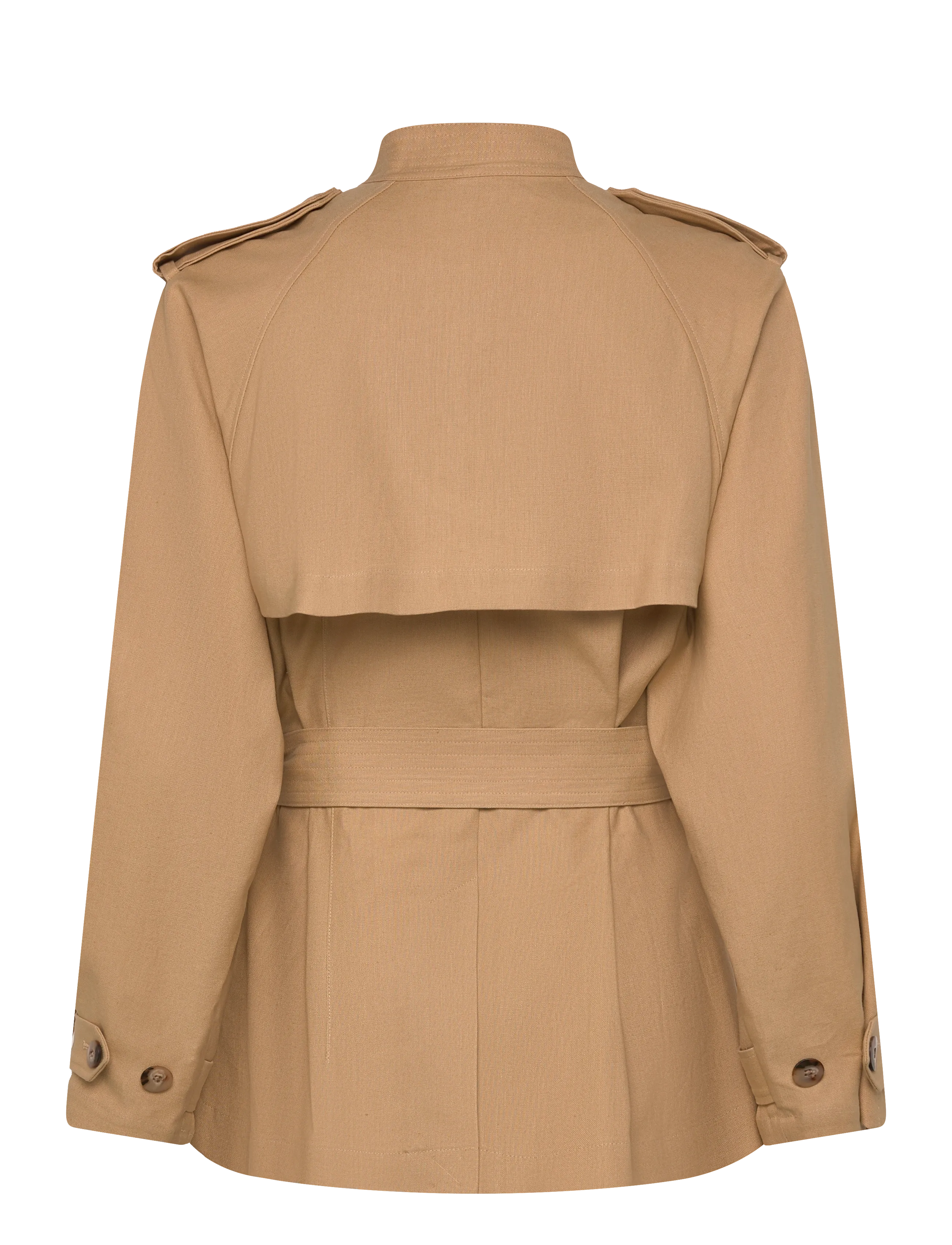 Polo Ralph Lauren - 16/2 HEMP CTTN PW-WVN-JACKET - frühlingsjacken - classic camel - 2