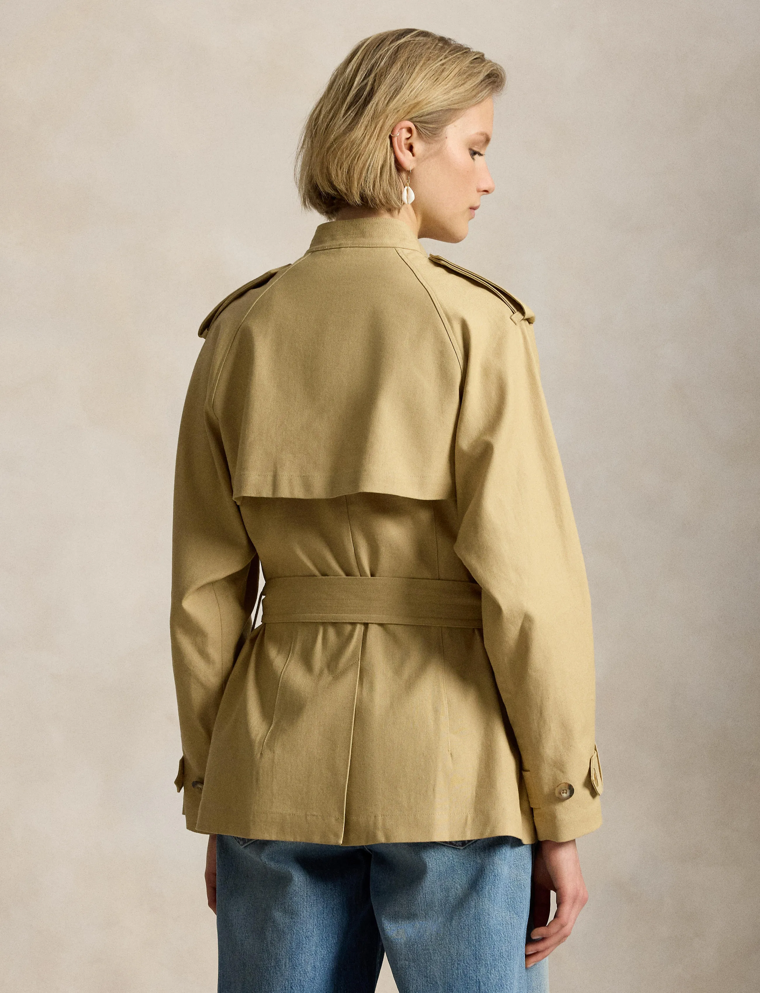 Polo Ralph Lauren 16/2 Hemp Cttn Pw-Wvn-Jacket kavajer & blazers dam – bild 7