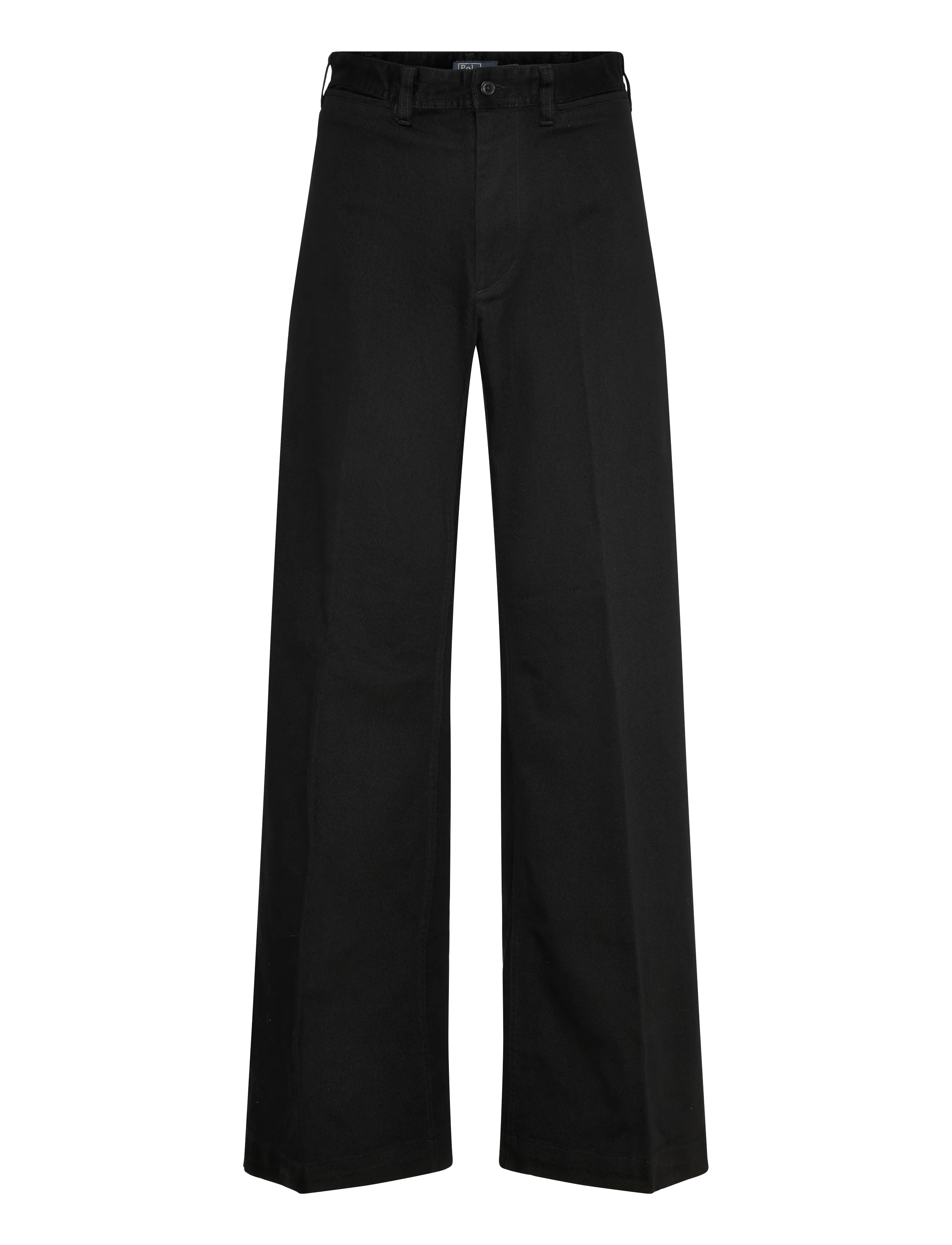 Polo Ralph Lauren - CTN TWILL-WVN-PANTS - Útvíðar buxur - black - 2