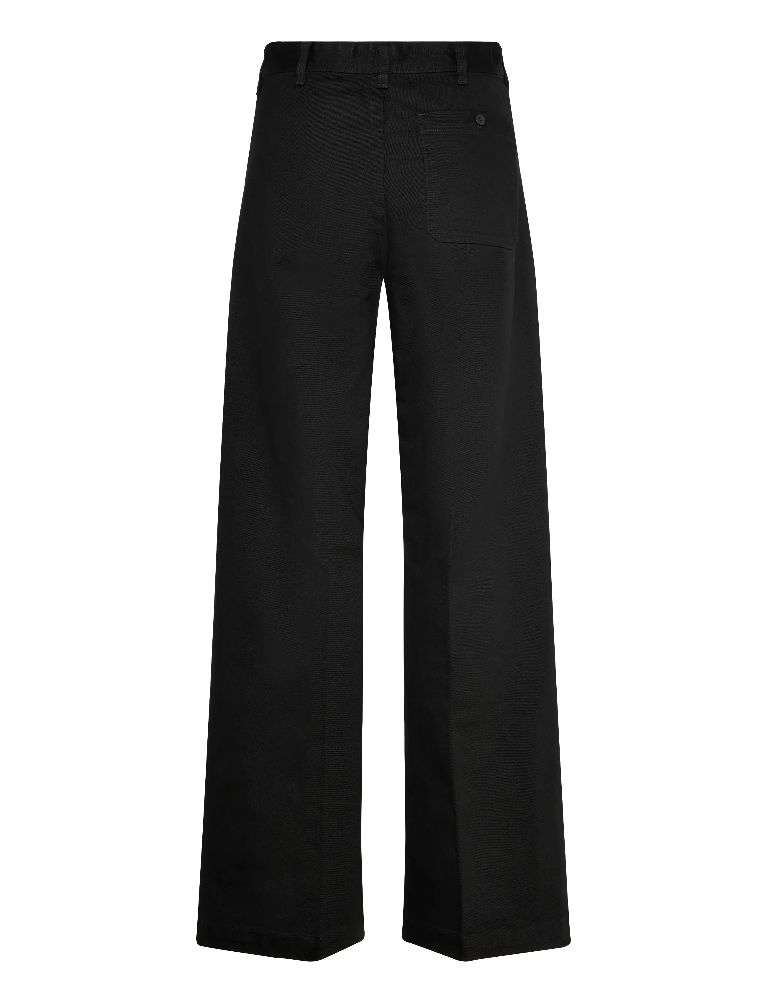Polo Ralph Lauren - CTN TWILL-WVN-PANTS - Útvíðar buxur - black - 3
