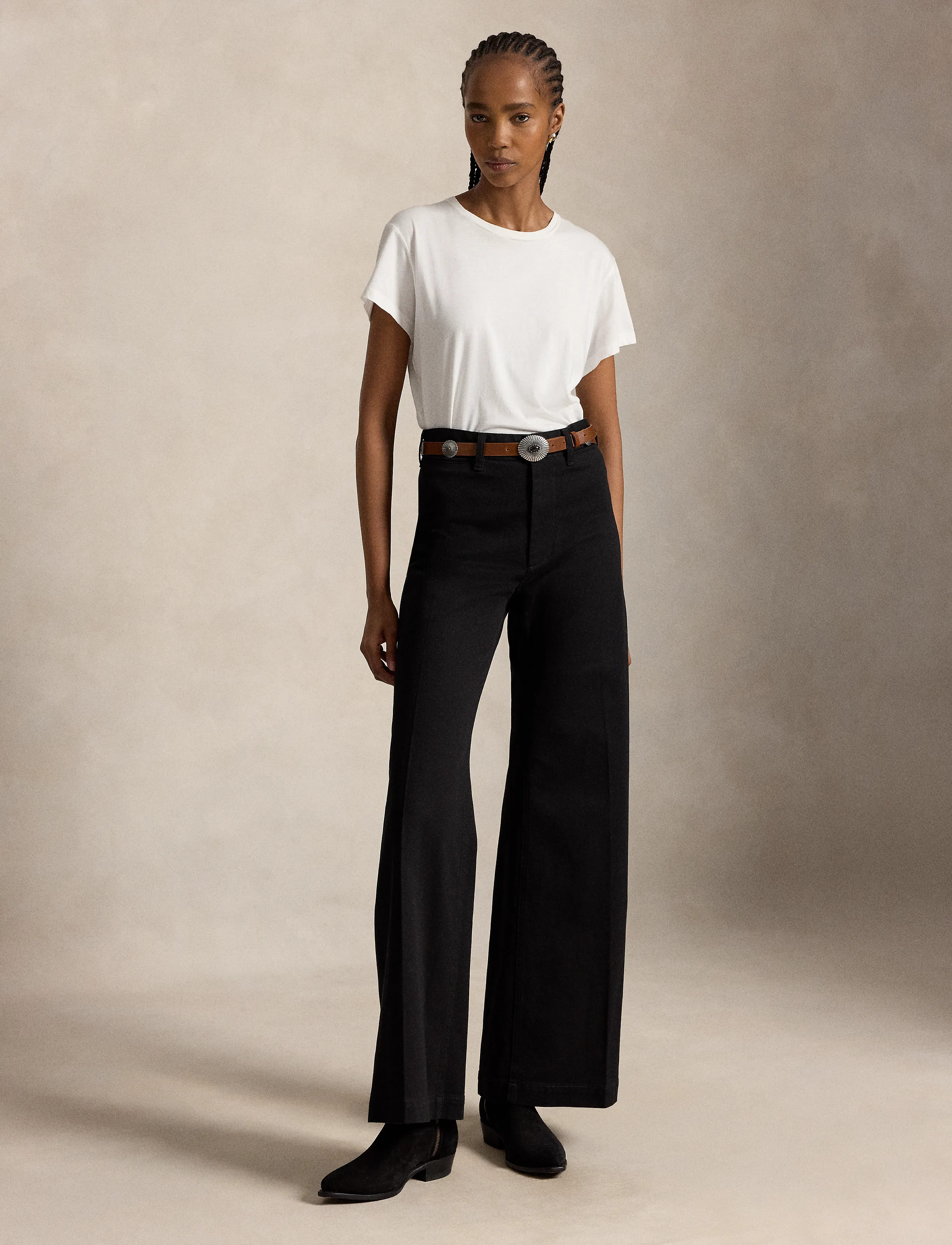 Polo Ralph Lauren Beaton Stretch-Cotton Pant - Kläder - BLACK / black