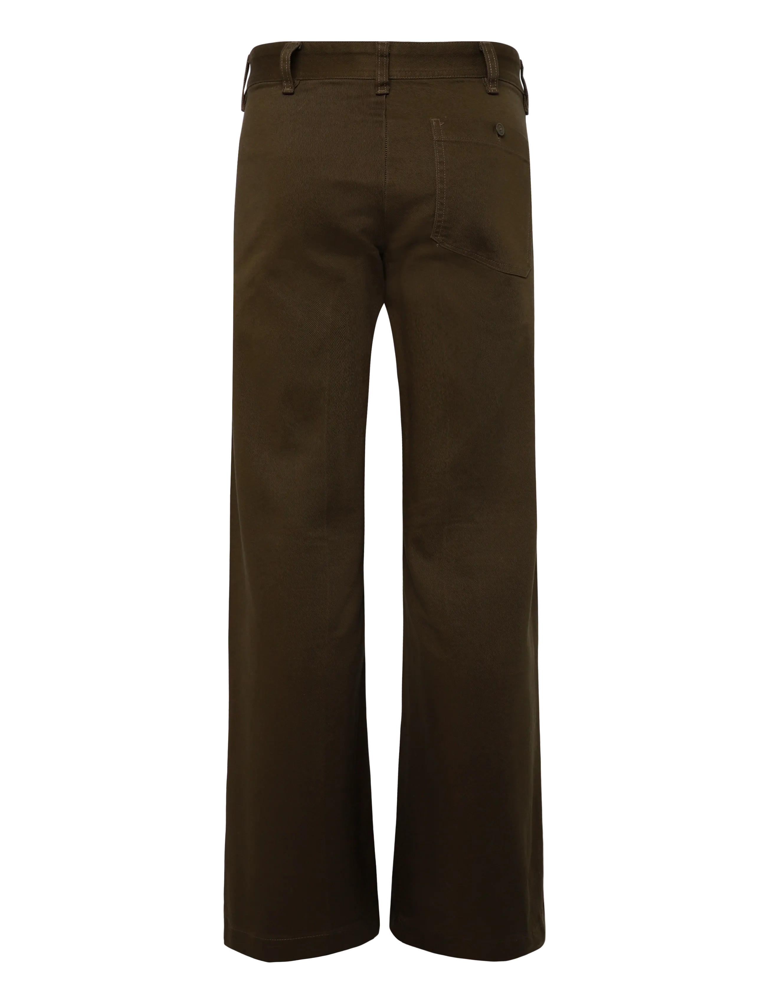 Polo Ralph Lauren - Beaton Stretch-Cotton Pant - utsvängda byxor - olive - 2