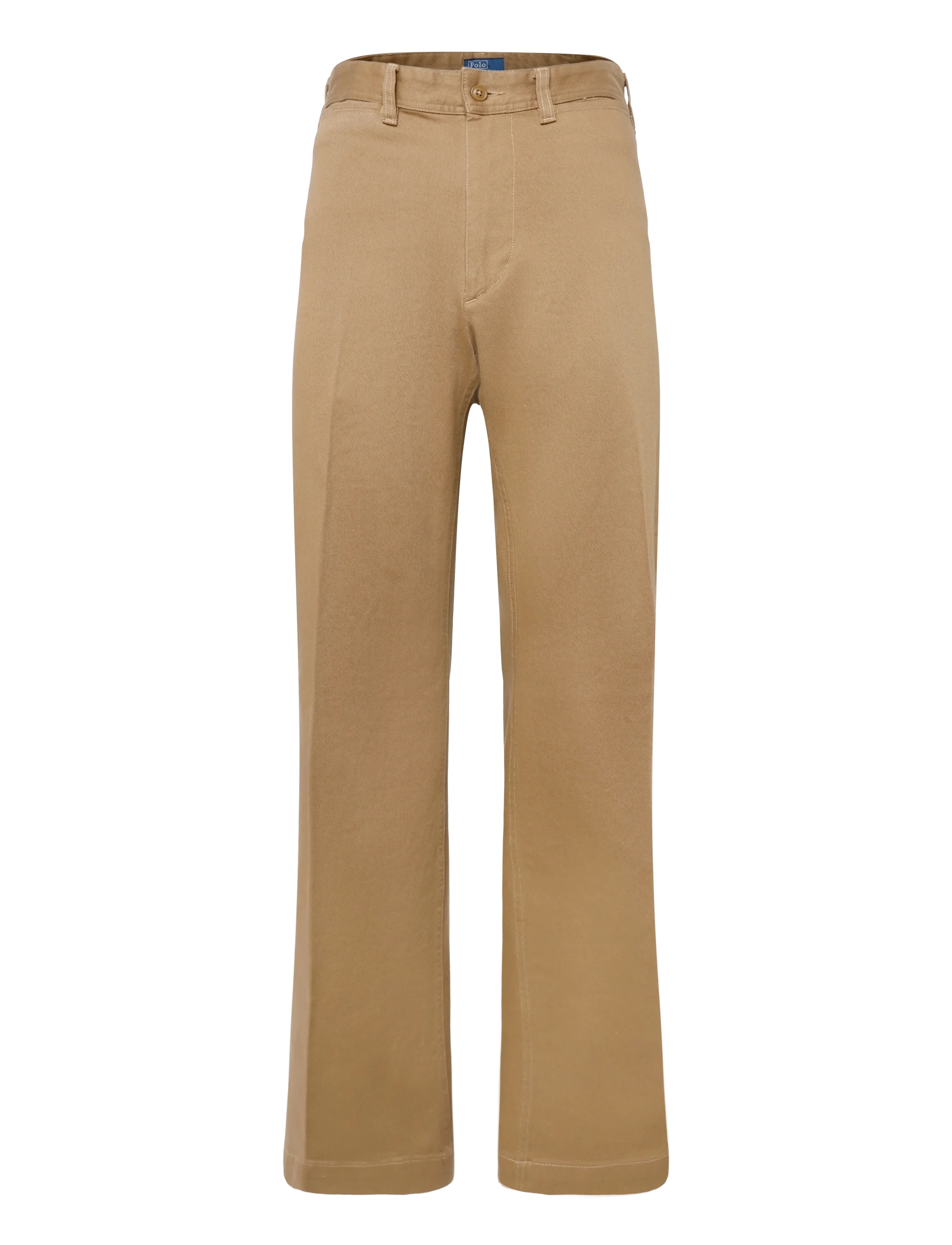 Polo Ralph Lauren - Beaton Stretch-Cotton Pant - utsvängda byxor - tan - 1