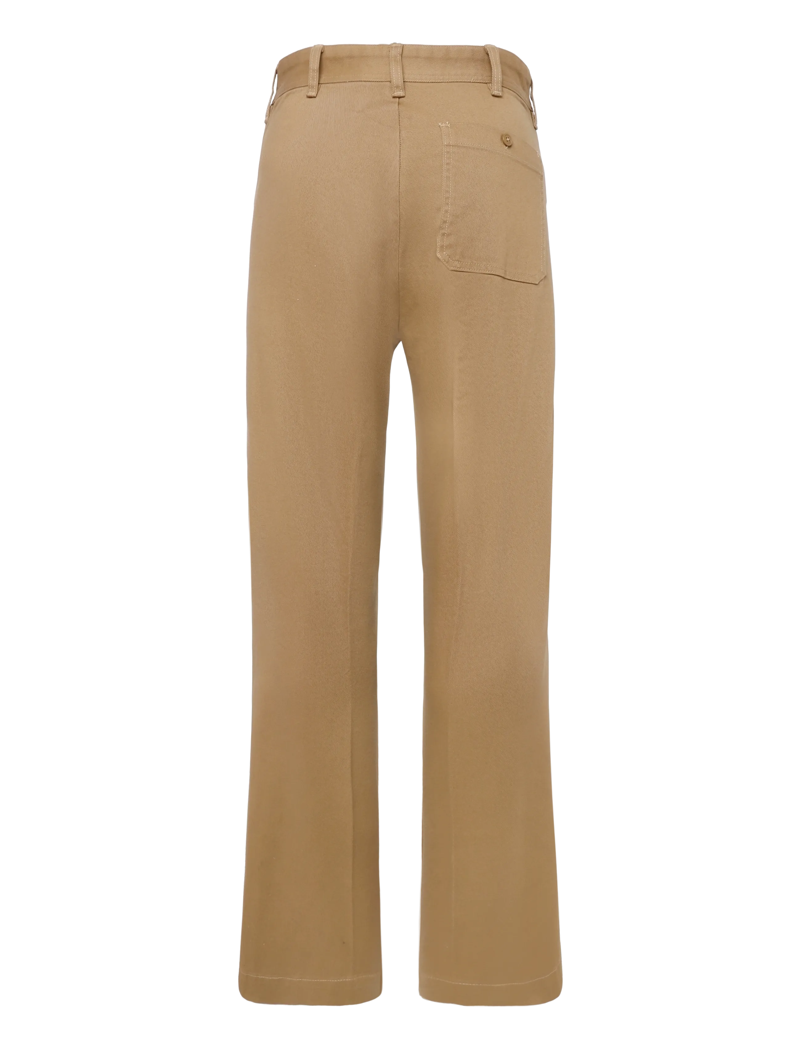 Polo Ralph Lauren - Beaton Stretch-Cotton Pant - utsvängda byxor - tan - 2