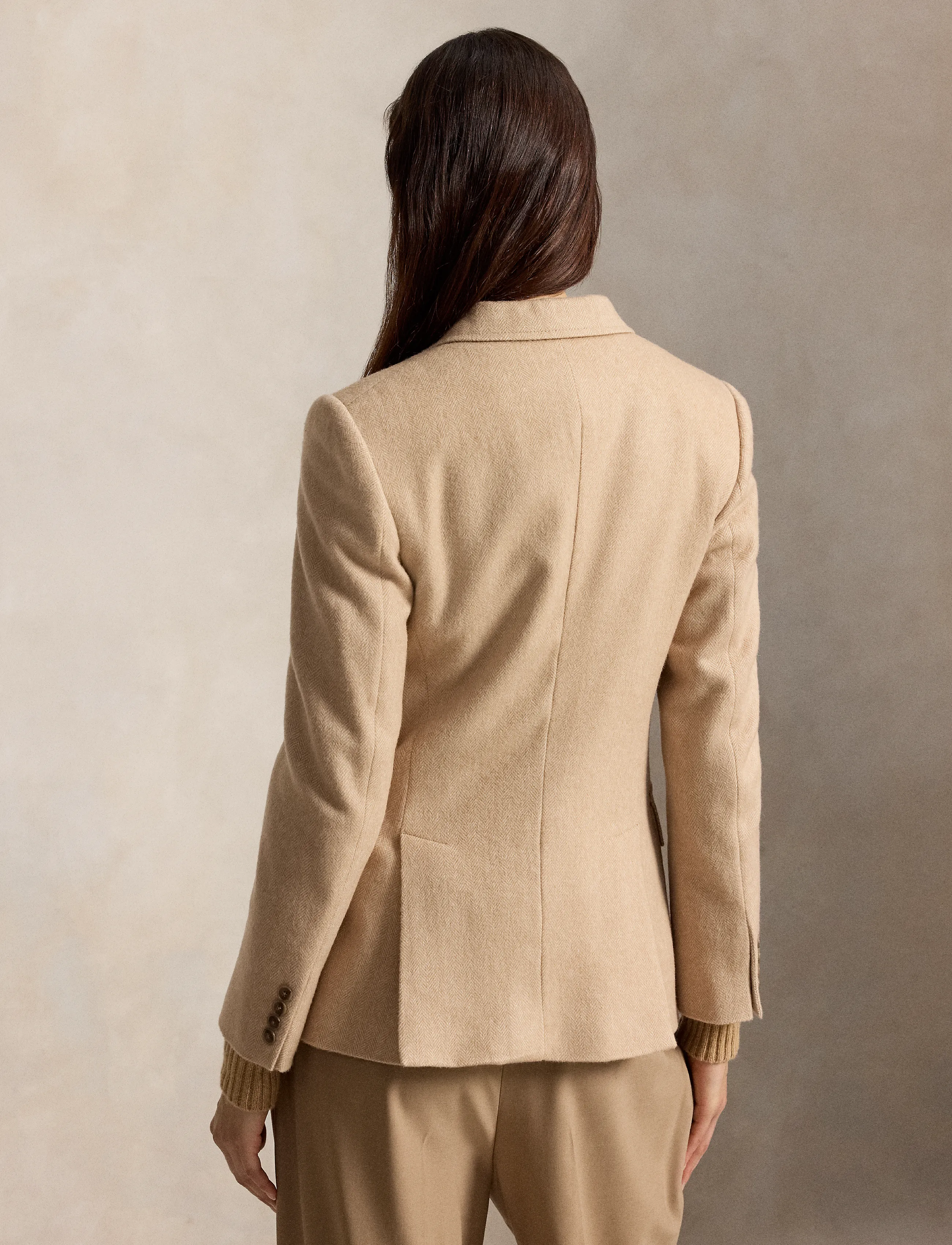 Polo Ralph Lauren Single-Breasted Wool Herringbone Blazer – bild 2