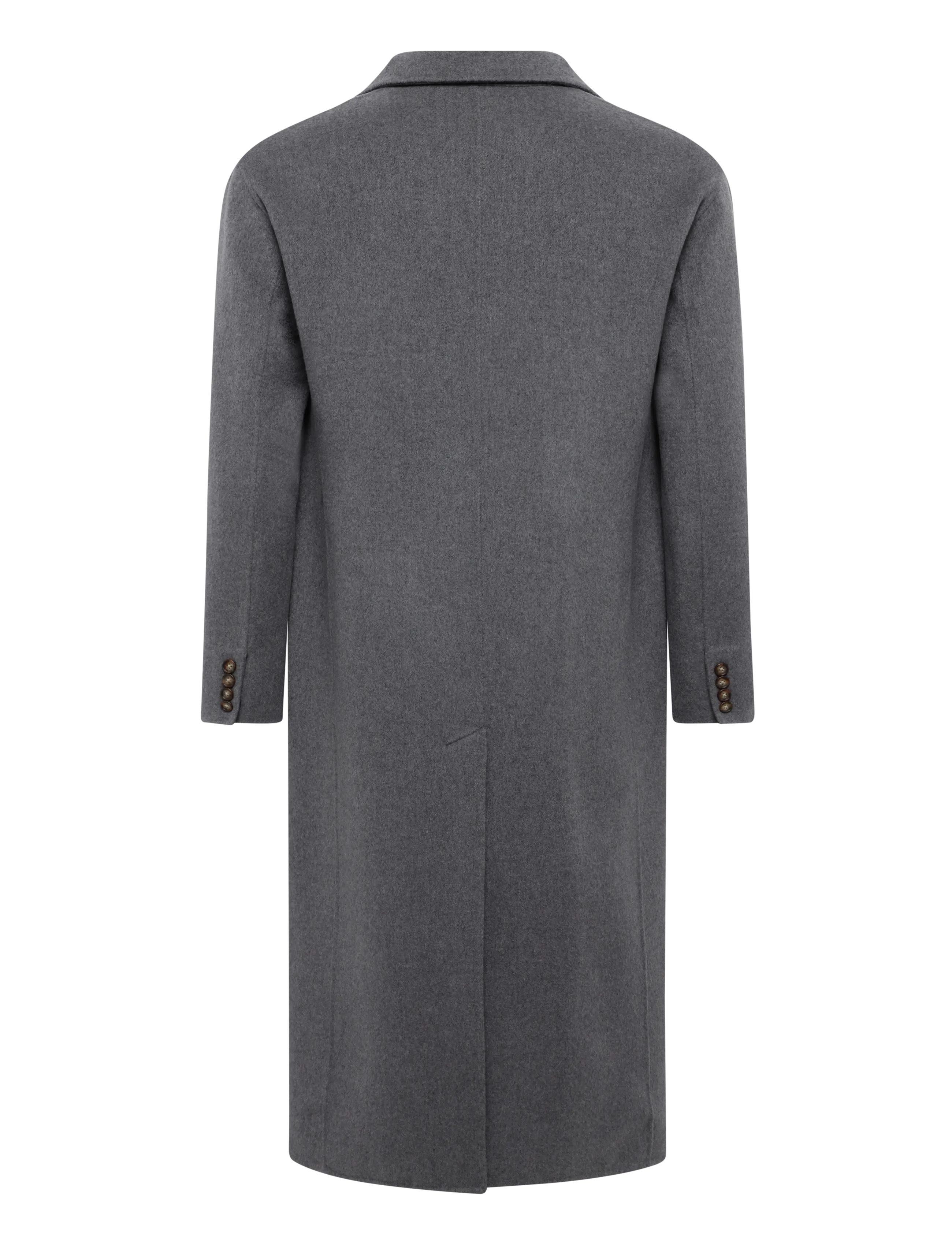 Polo Ralph Lauren - 13/31NM WOOL DBL FC-WVN-COAT - vinterjackor - grey melange - 1