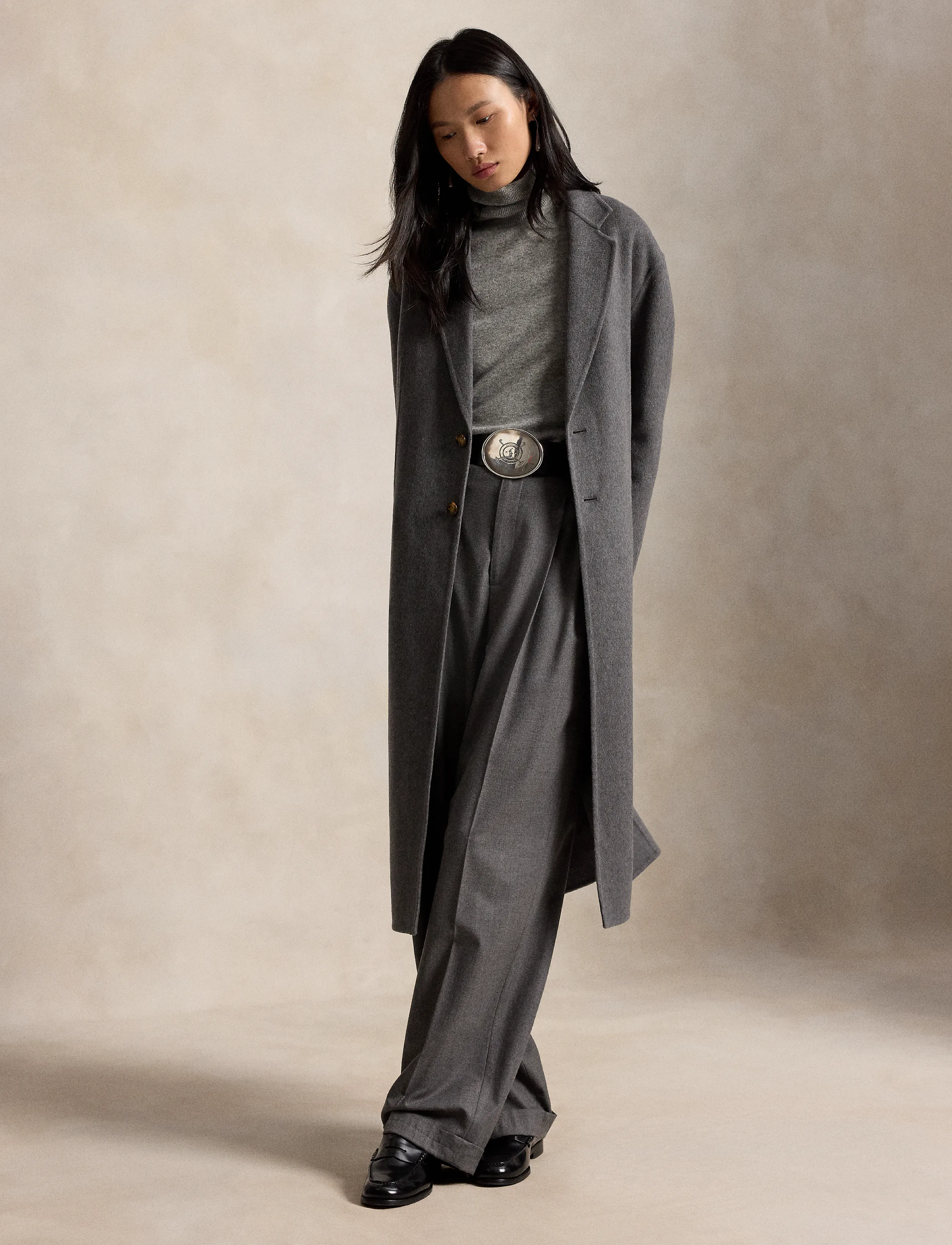 Polo Ralph Lauren Double-Faced Long Wool Coat kappor & rockar dam – bild 3