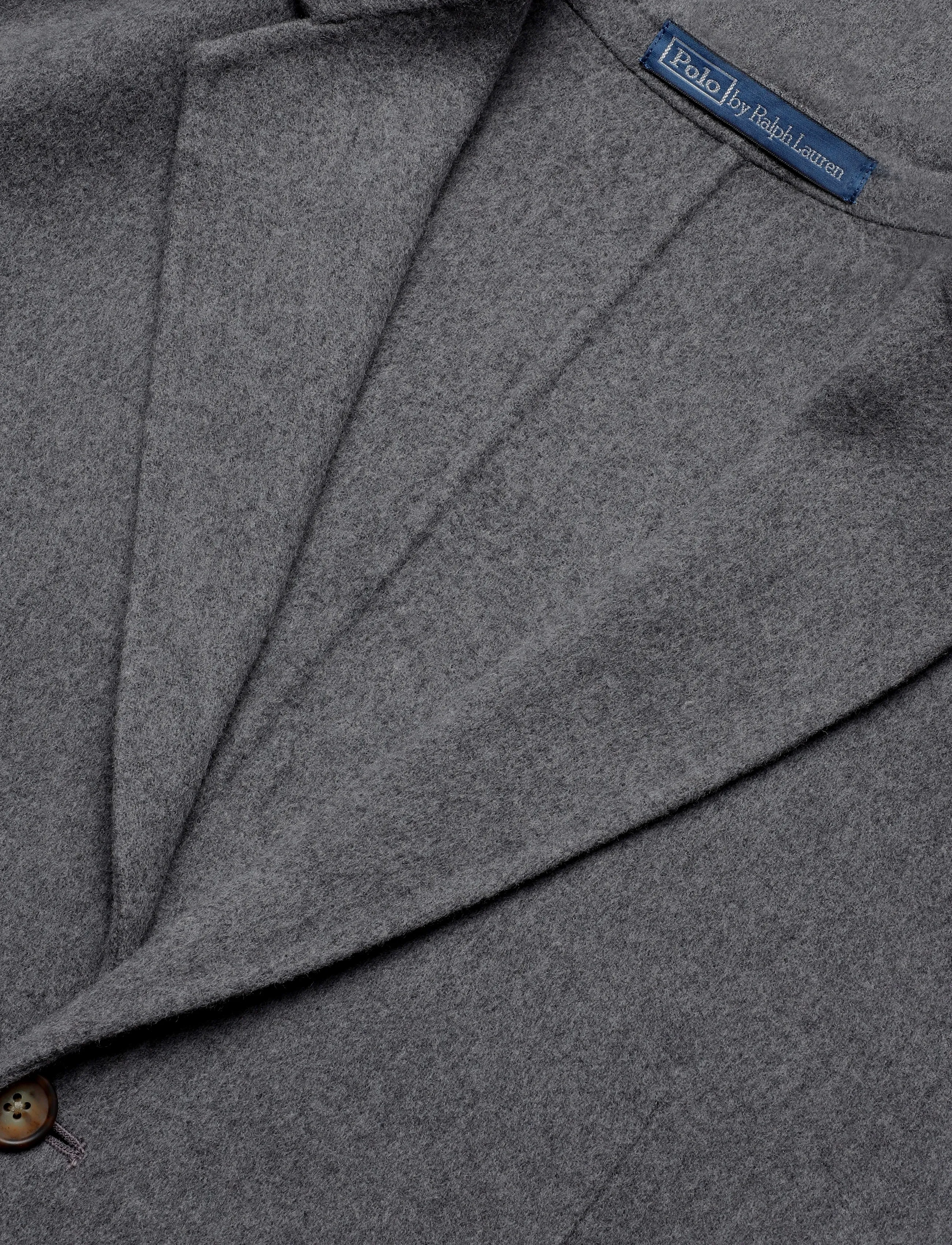 Polo Ralph Lauren - 13/31NM WOOL DBL FC-WVN-COAT - vinterjackor - grey melange - 2