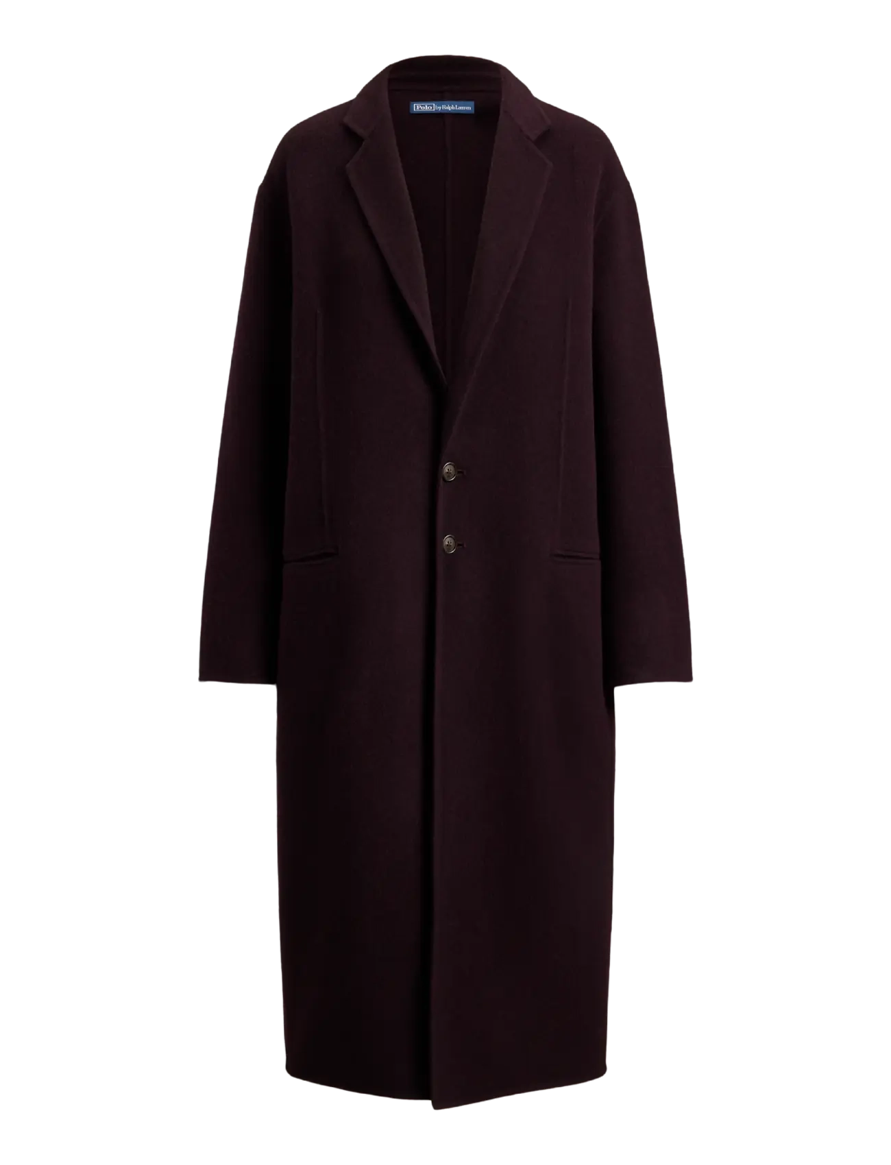 Polo Ralph Lauren - 13/31NM WOOL DBL FC-WVN-COAT - winterjacken - midnight merlot m - 1