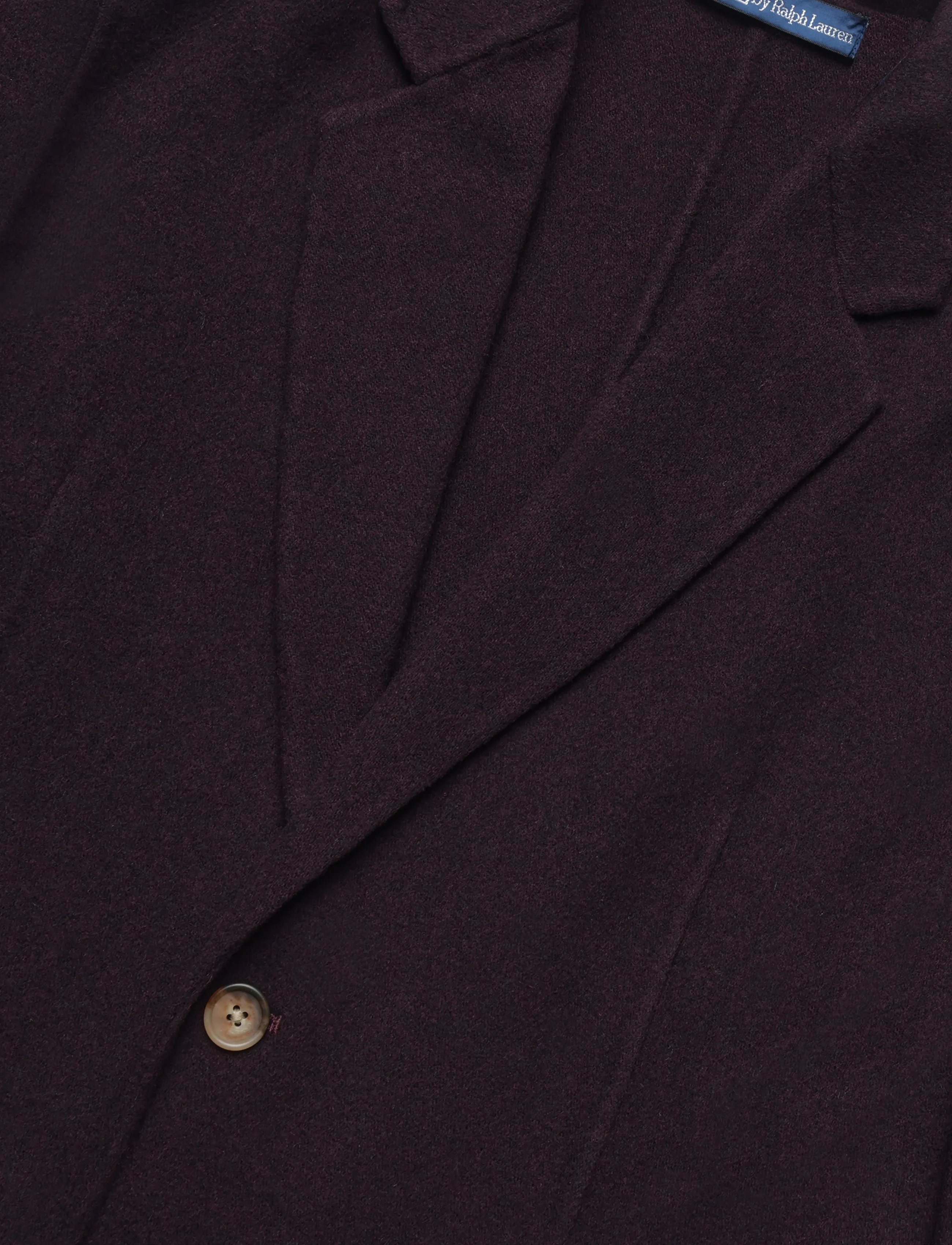 Polo Ralph Lauren - 13/31NM WOOL DBL FC-WVN-COAT - vinterjackor - midnight merlot m - 5