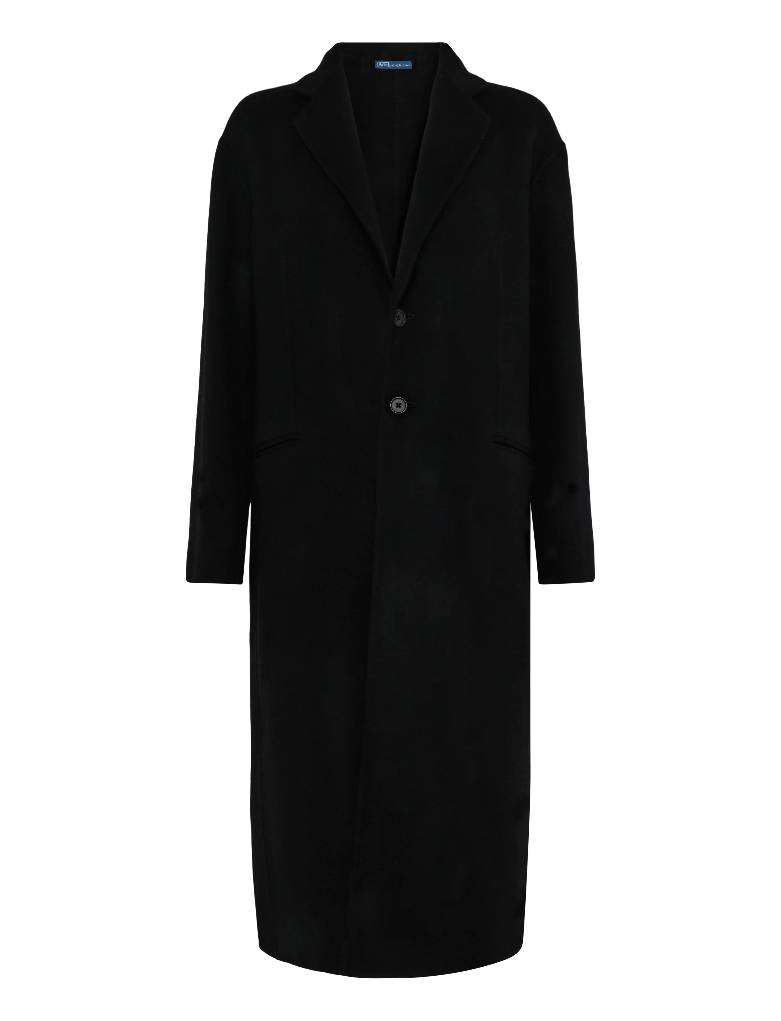 Polo Ralph Lauren 13/31NM WOOL DBL FC-WVN-COAT - Mantlid - POLO BLACK / black