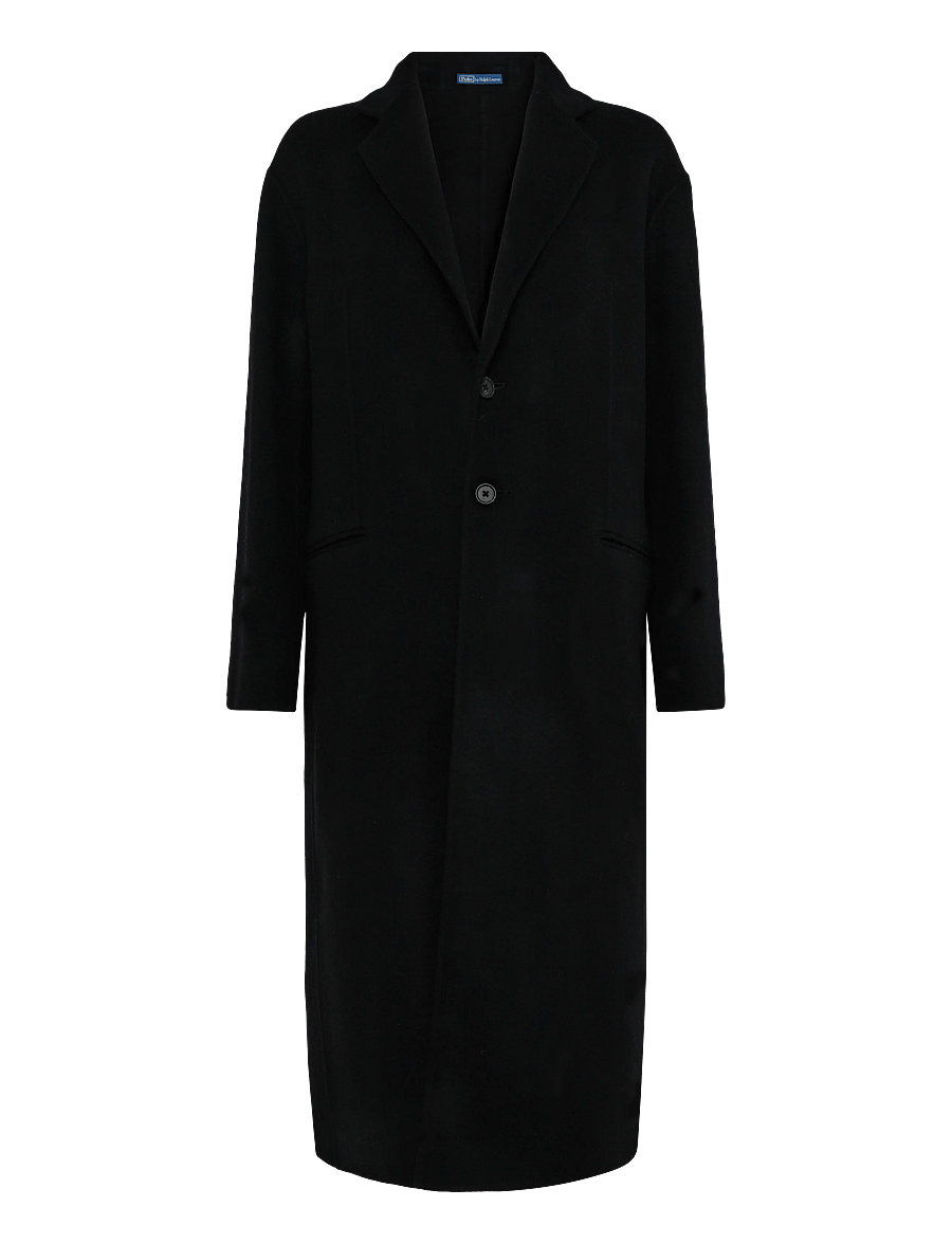Polo Ralph Lauren - 13/31NM WOOL DBL FC-WVN-COAT - talvejoped - polo black - 0