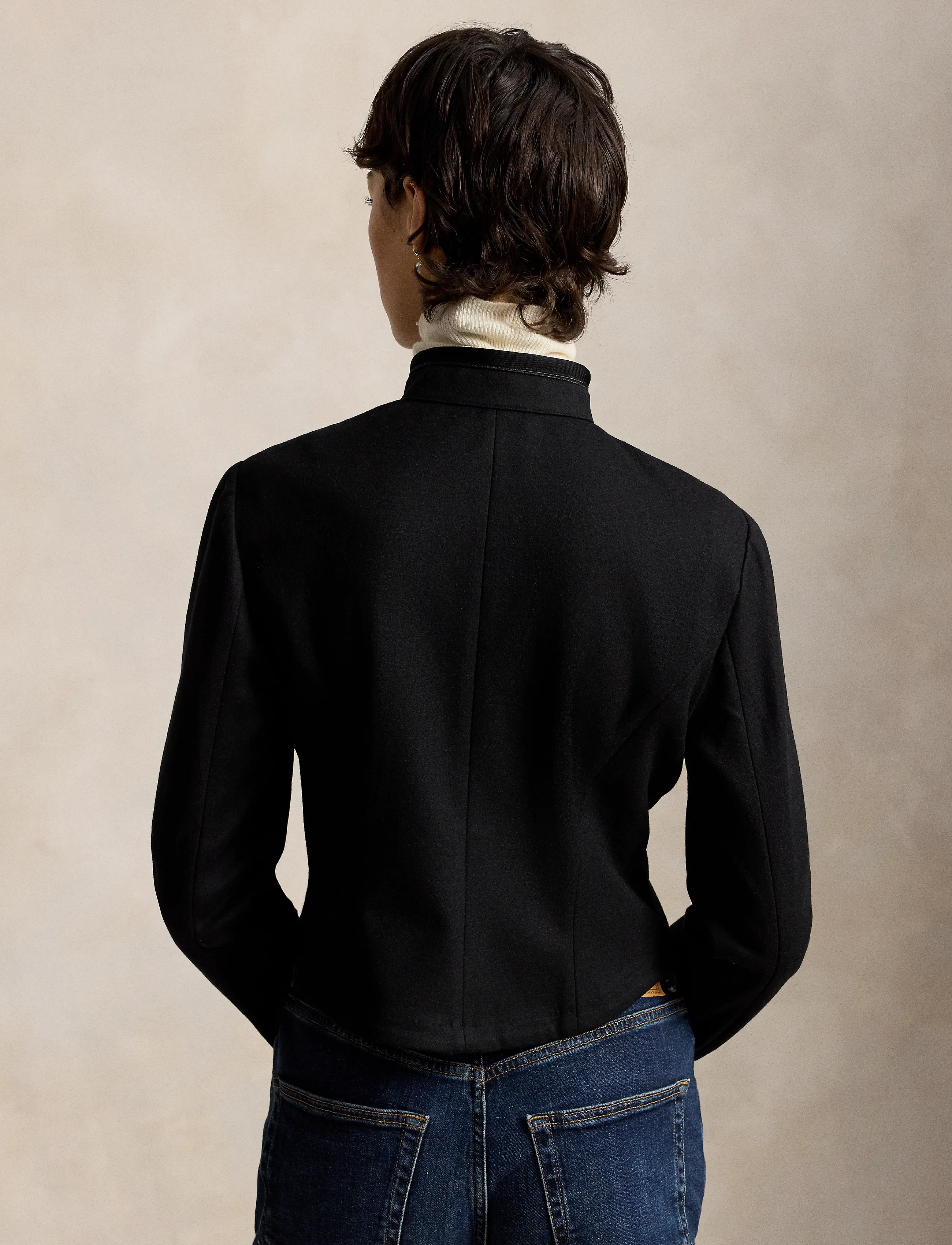 Polo Ralph Lauren - Stand-Collar Jacket - wool jackets - polo black - 3