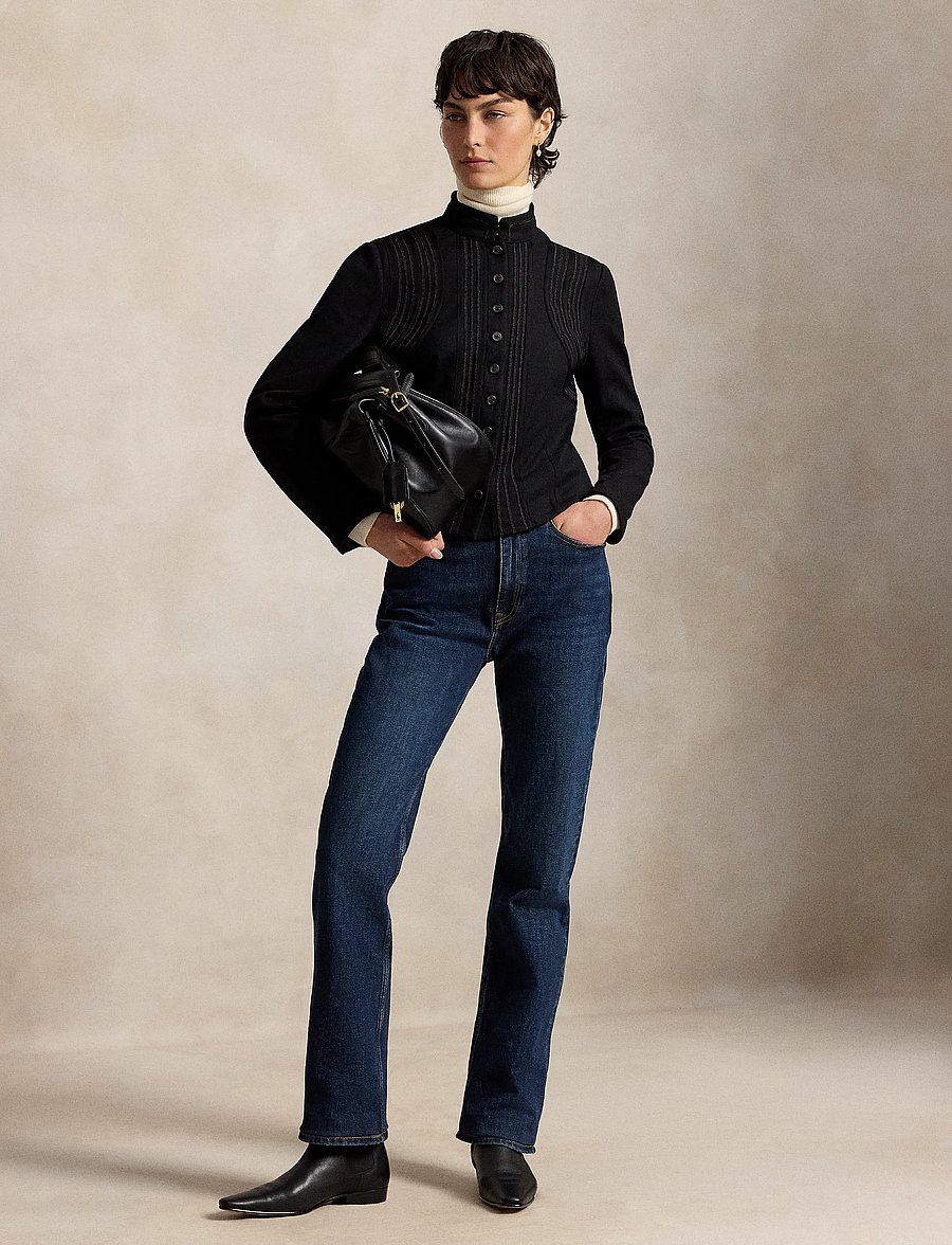 Polo Ralph Lauren - Stand-Collar Jacket - wool jackets - polo black - 4