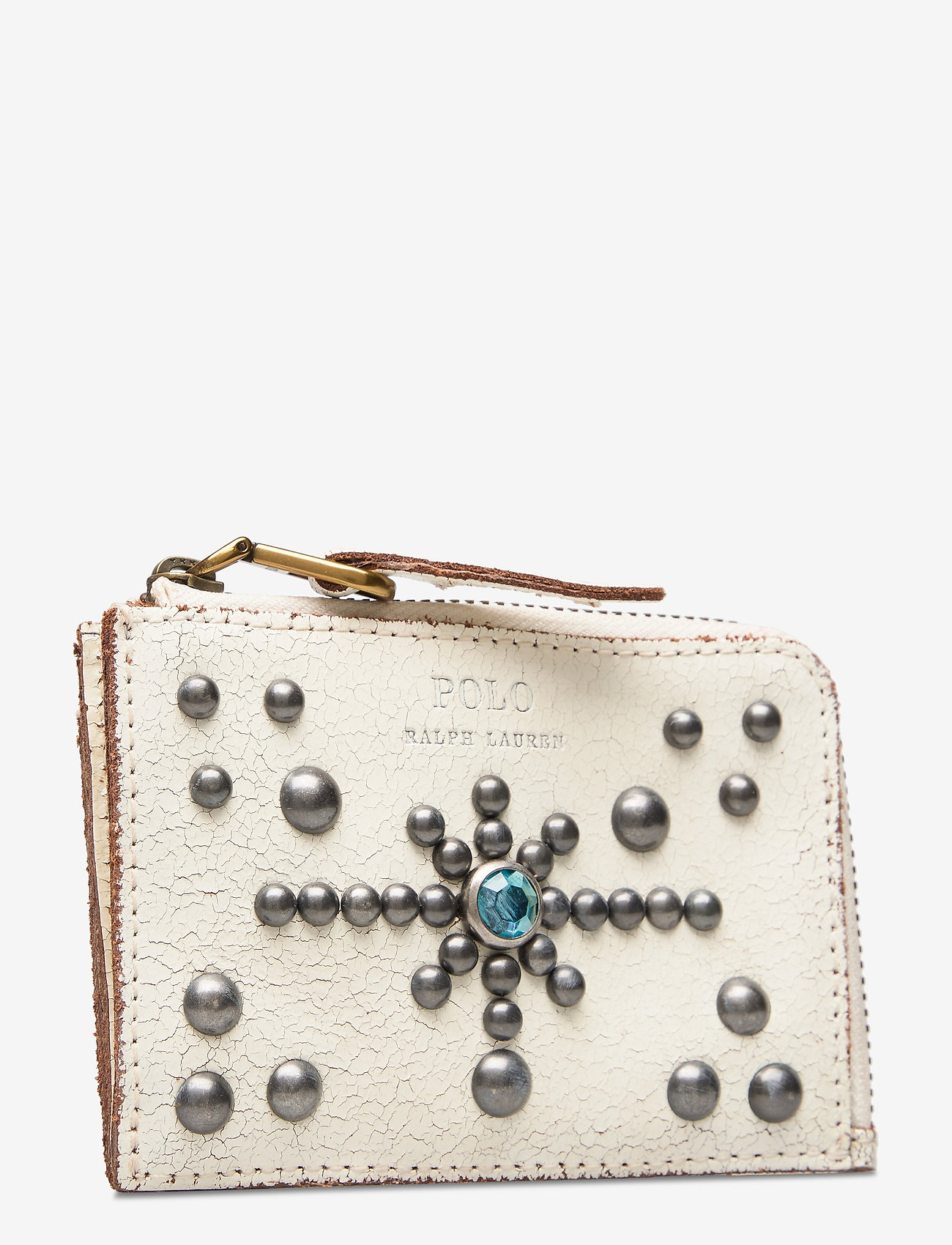 Polo Ralph Lauren - STUDDED DS LTHR-ZIP CC-CCS-SMA - cream - 3