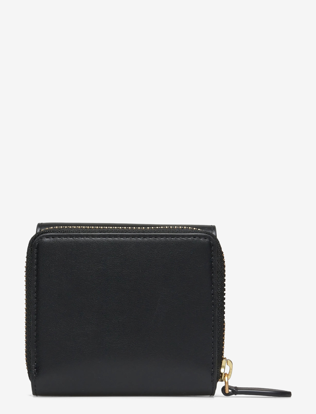 Polo Ralph Lauren - Polo ID Leather Compact Wallet - portemonnaies - black - 1