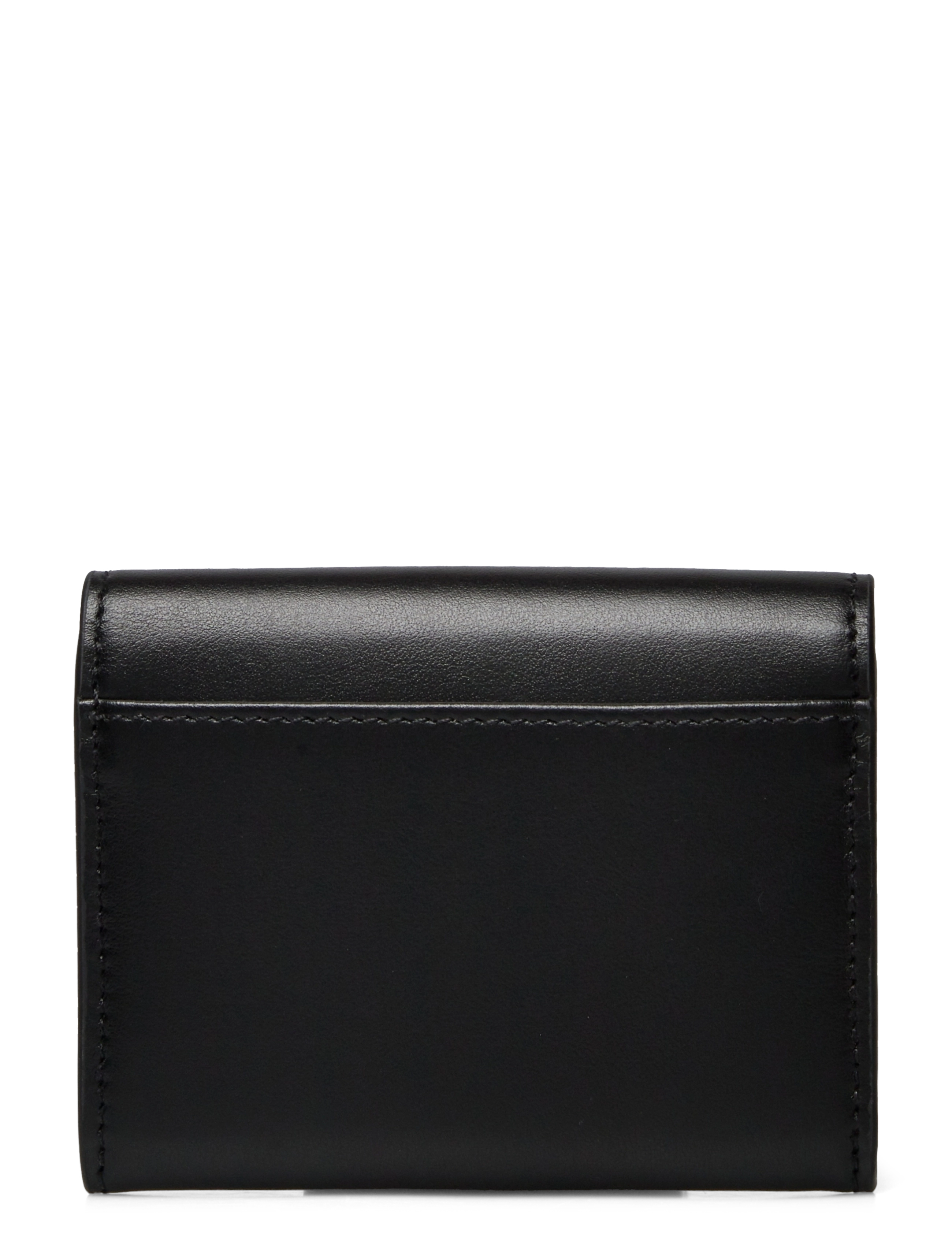 Polo Ralph Lauren - Polo ID Leather Fold-Over Card Case - black - 1
