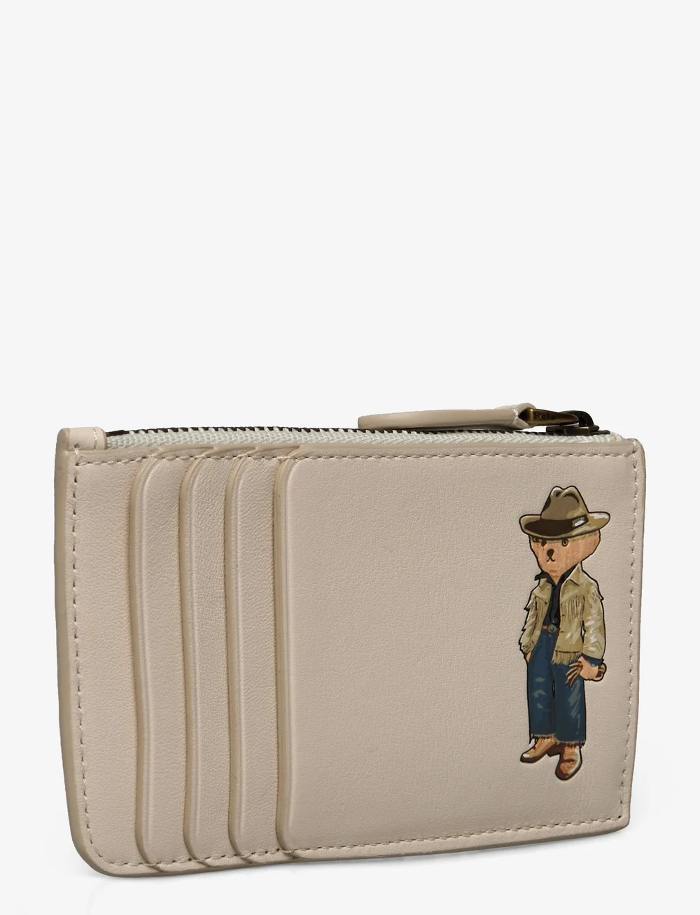 Ralph lauren leather card holder online