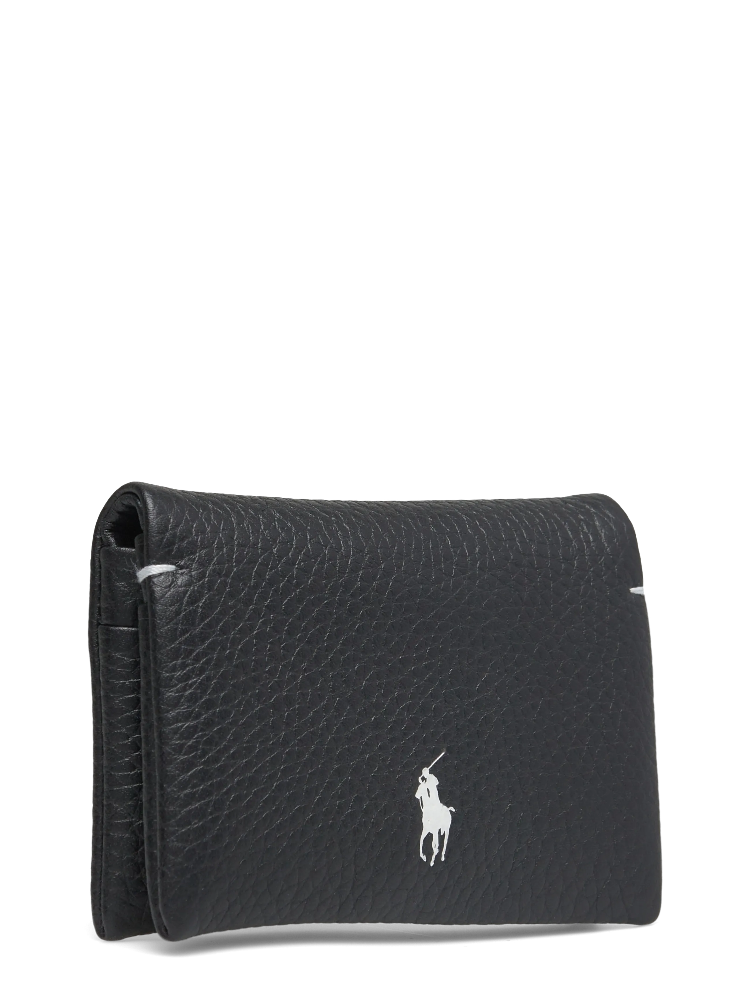 Polo Ralph Lauren - Polo Play Leather Snap Card Case - portefeuilles - black - 2