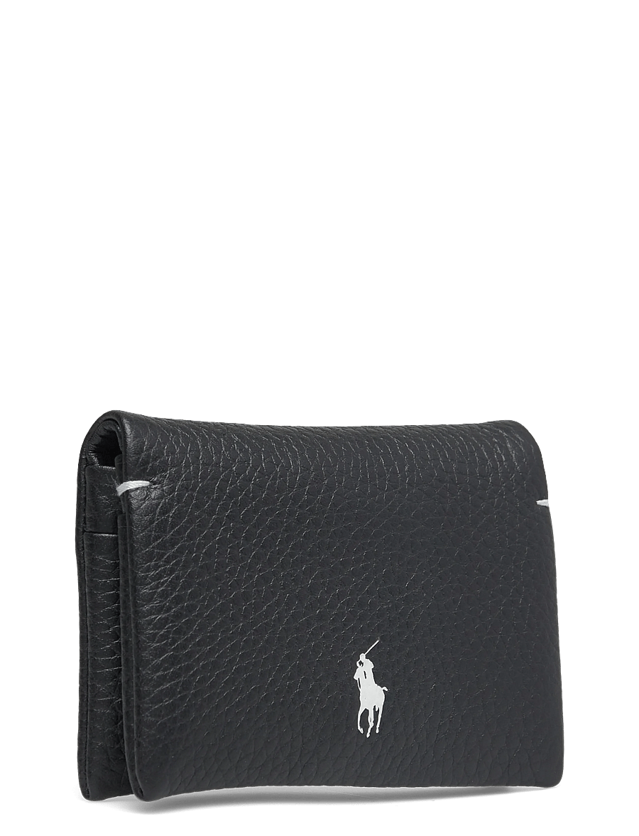 Polo Ralph Lauren - Polo Play Leather Snap Card Case - portefeuilles - black - 2